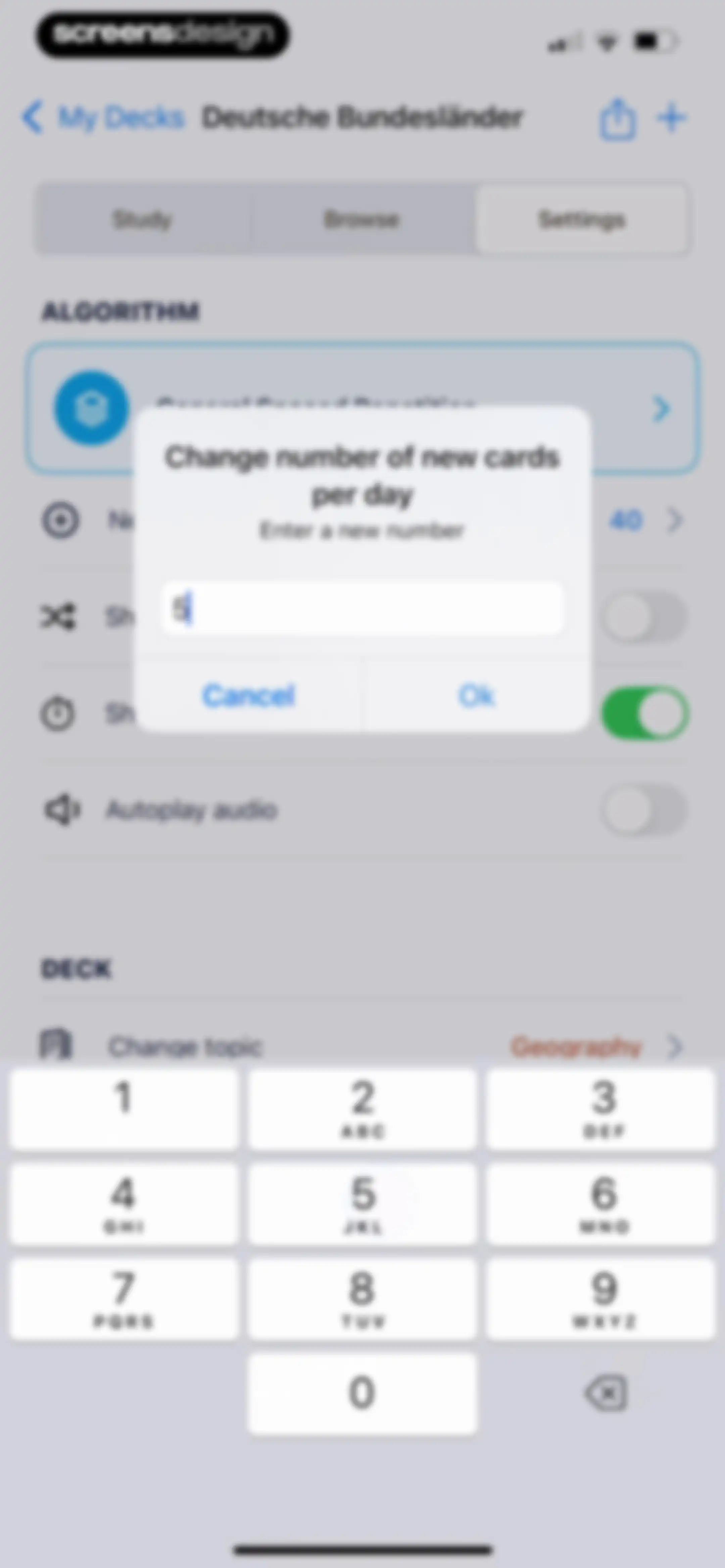 Mopiq: AI Flashcards Learning screen 77