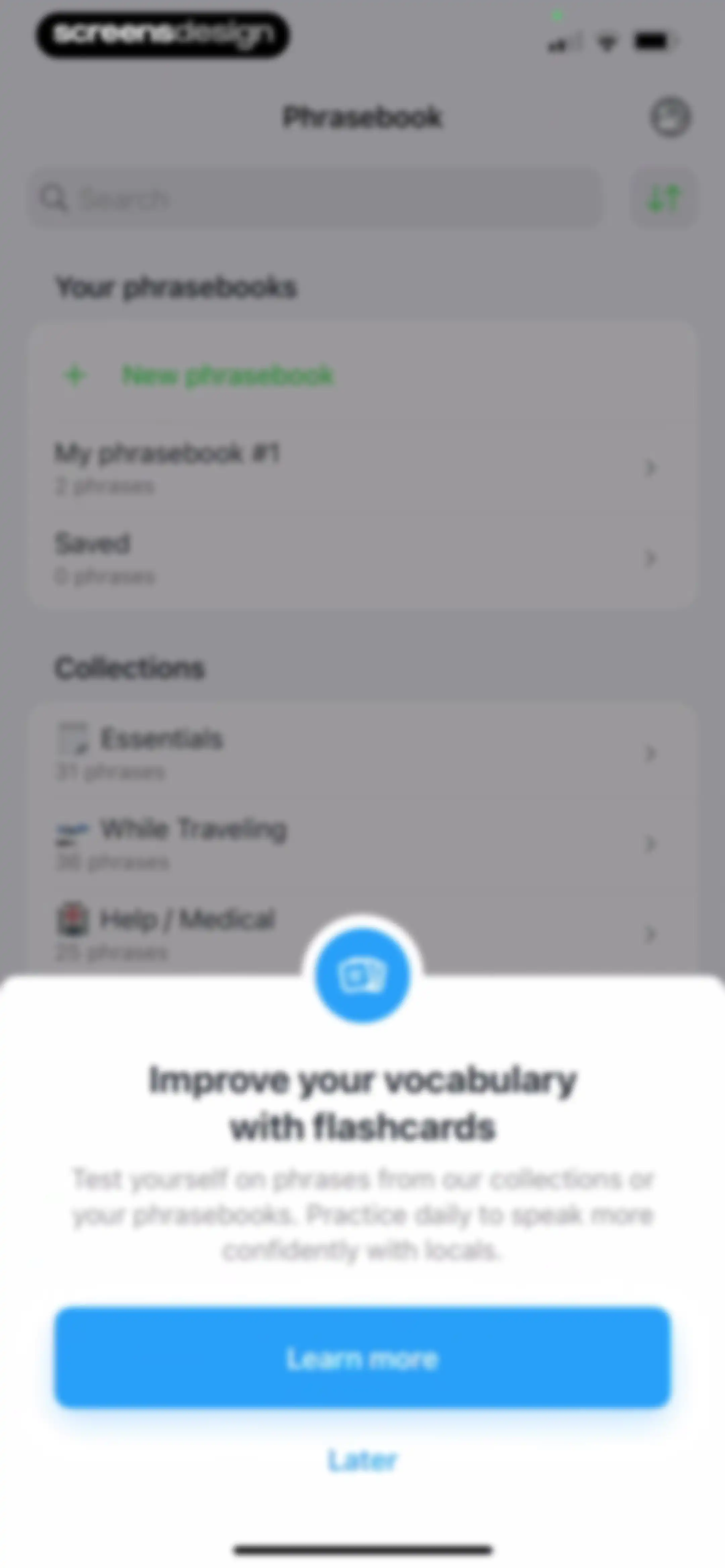 iTranslate Translator screen 62