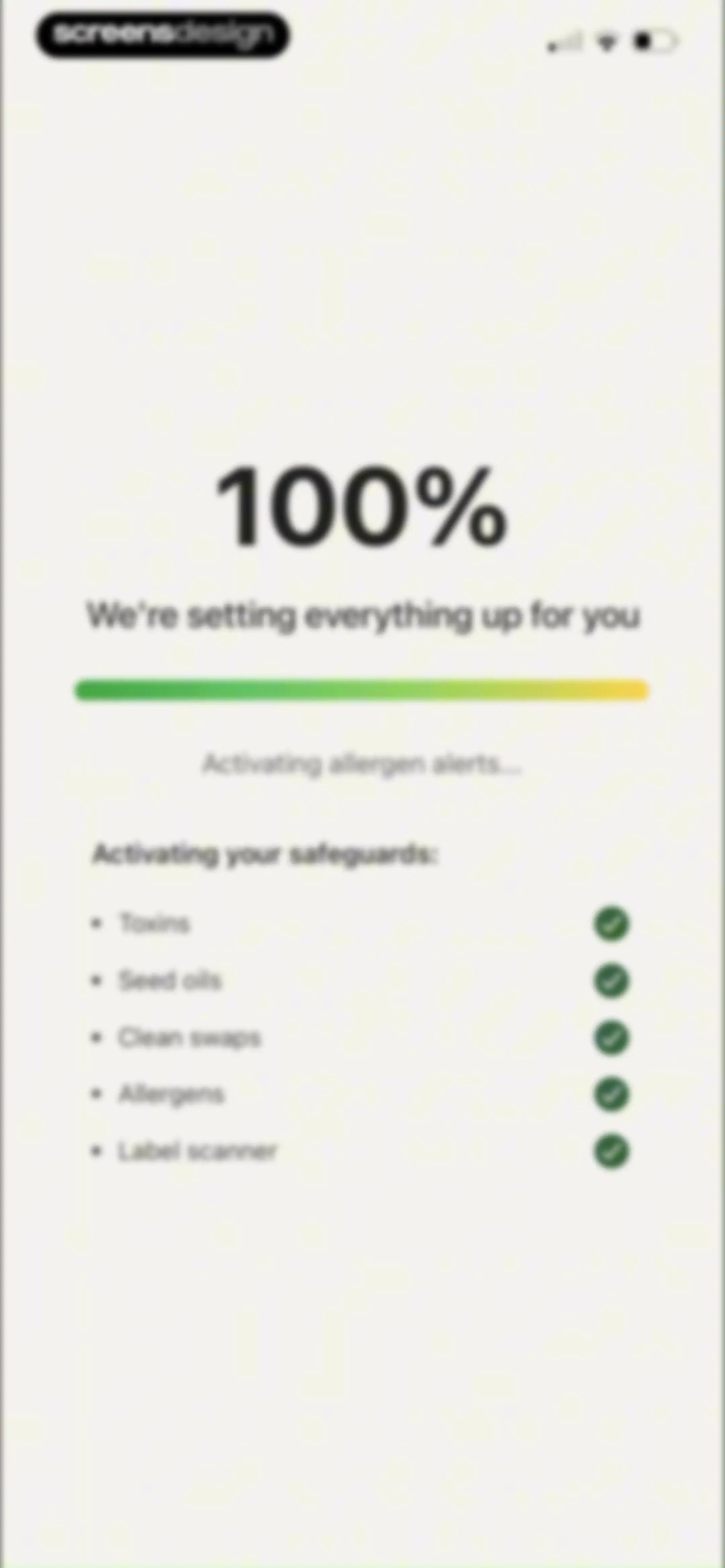 Olive: Food & Cosmetic Scanner screen 41