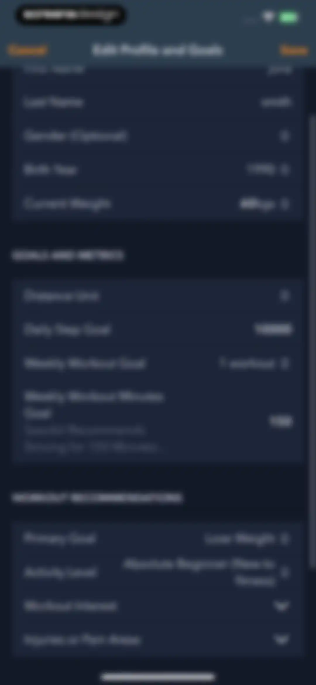 Sworkit Fitness & Wellness App screen 113