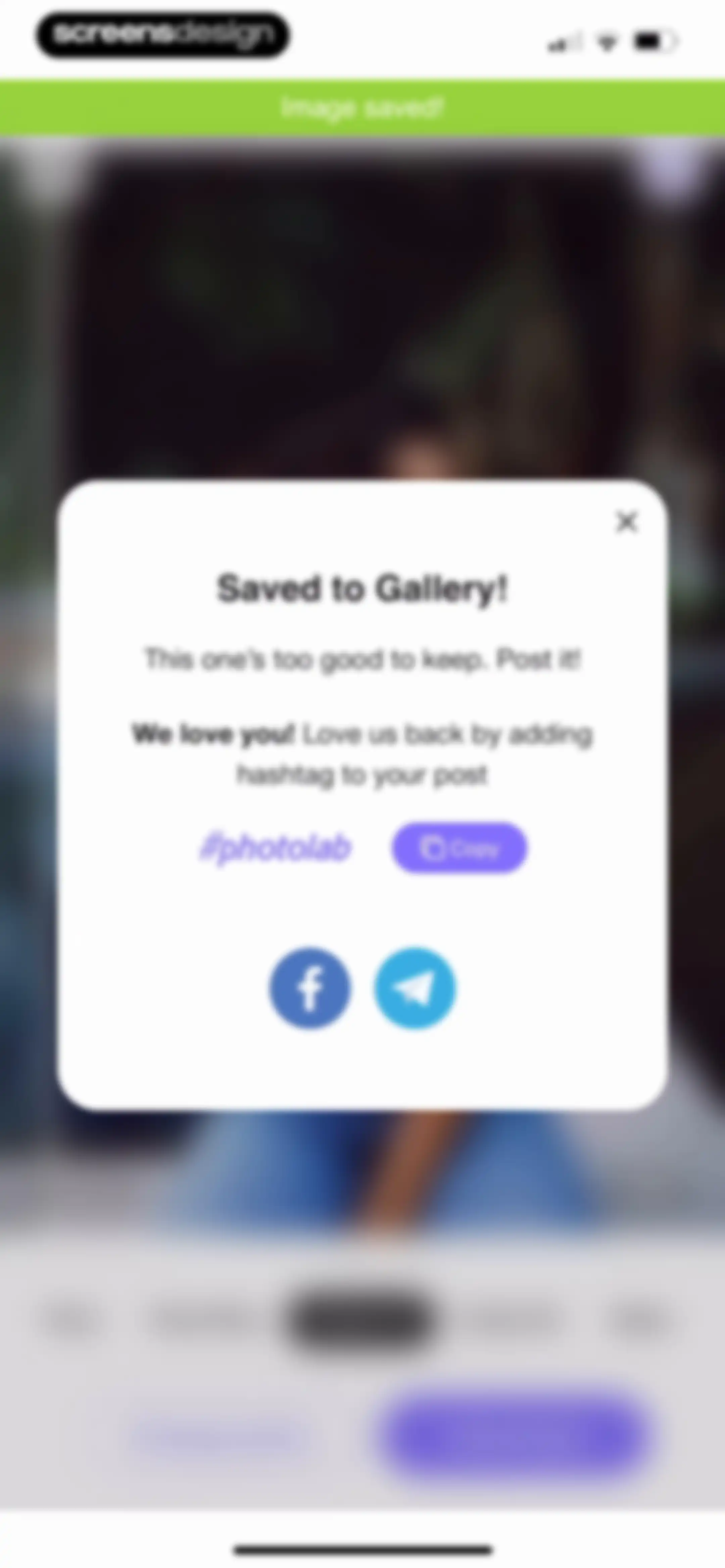 Photo Lab — AI Image Editor screen 70