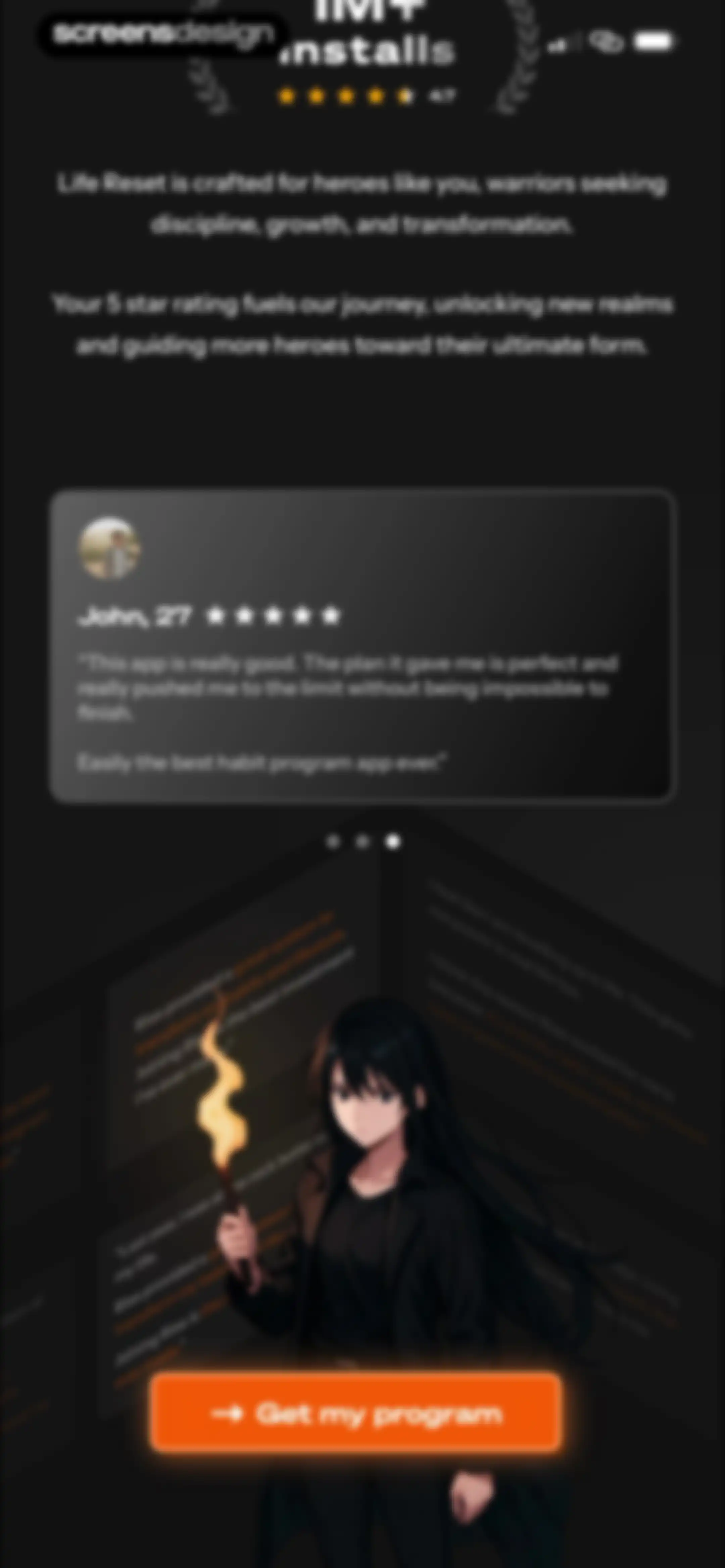 Life Reset: 66 Day Habit screen 40