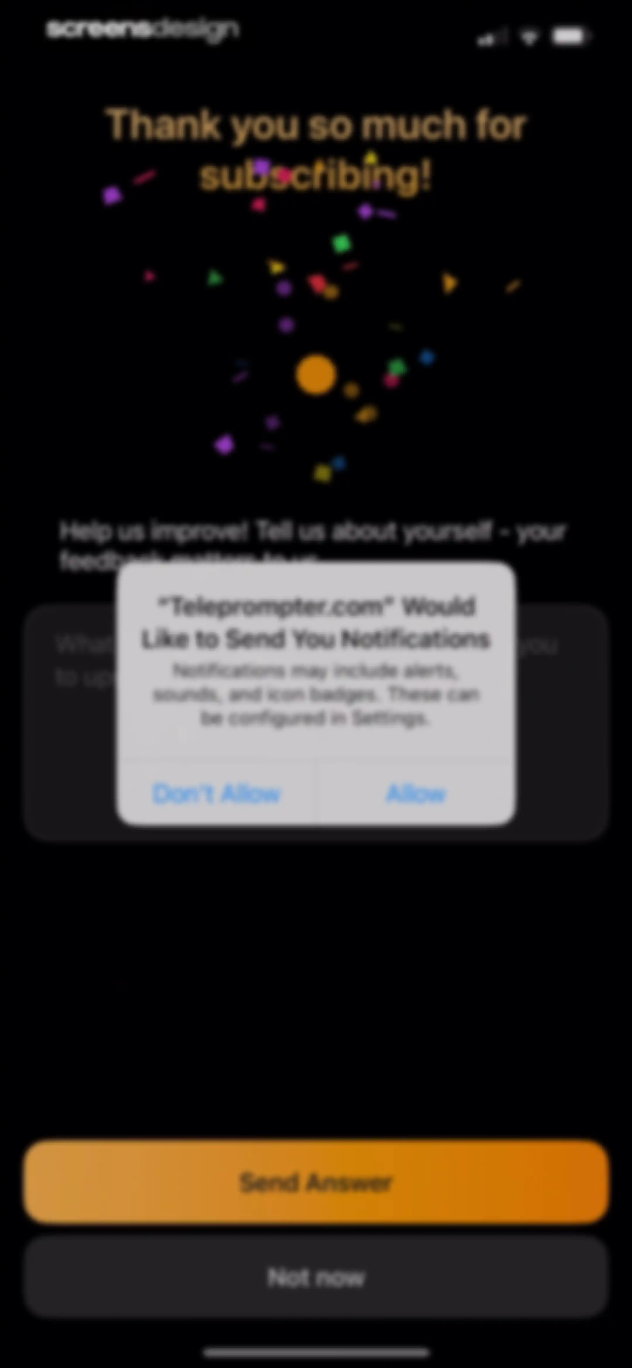 Teleprompter.com screen 31