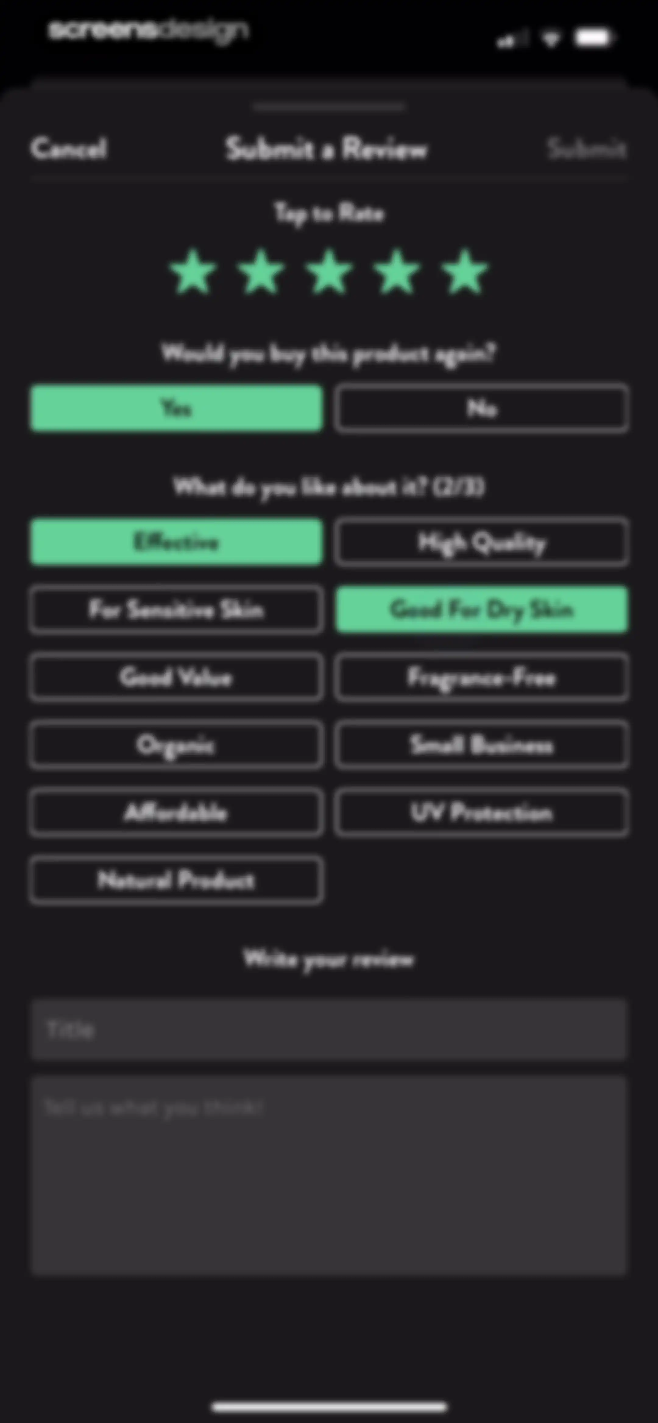 Think Dirty – Shop Clean screen 62