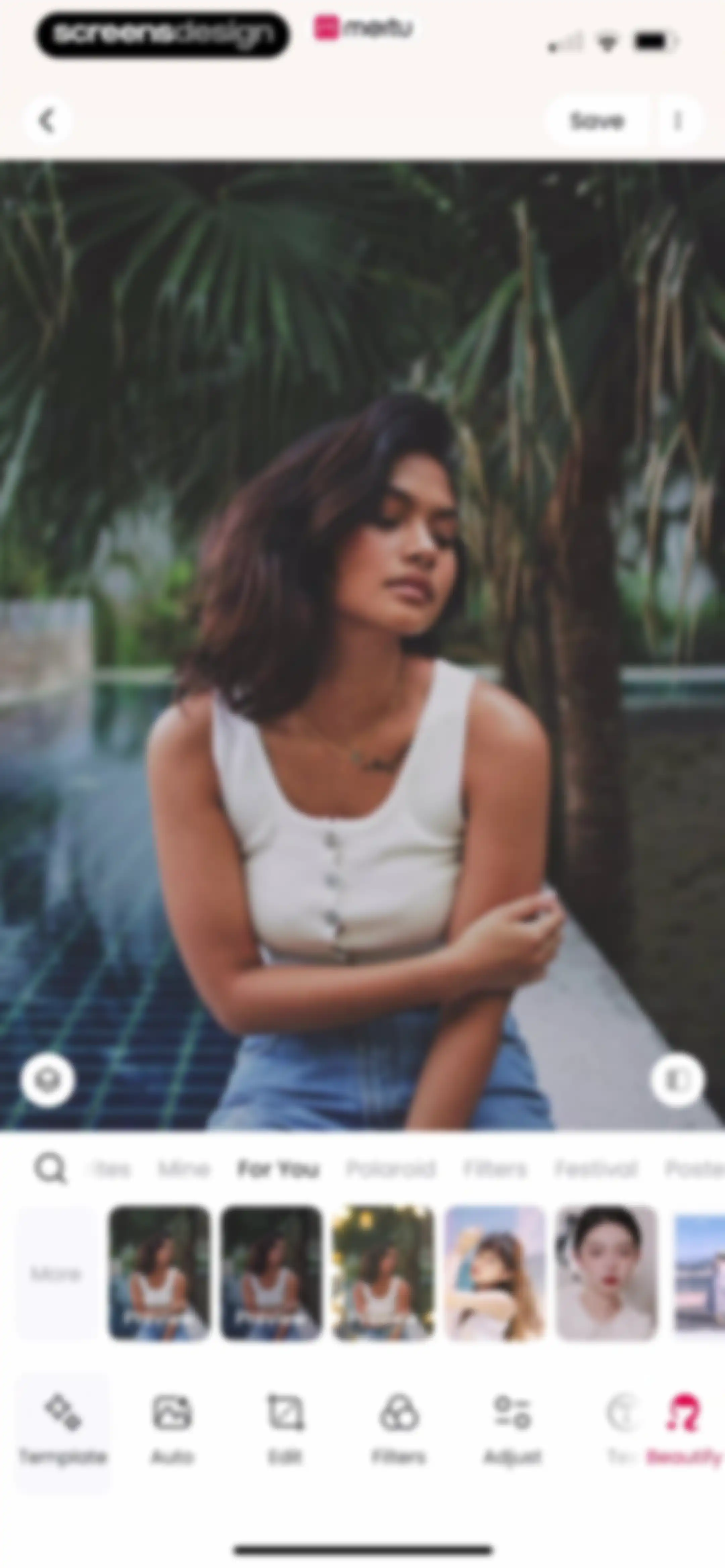 Meitu AI Photo & Video Editor screen 16