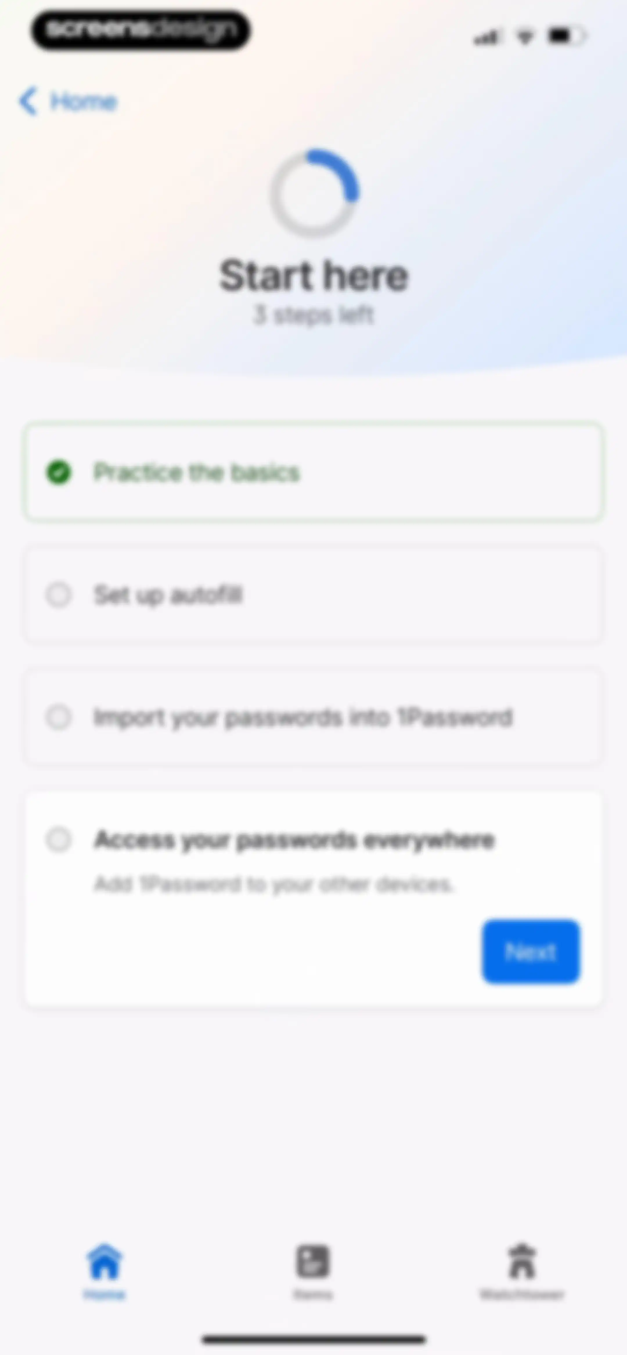 1Password: Password Manager screen 48