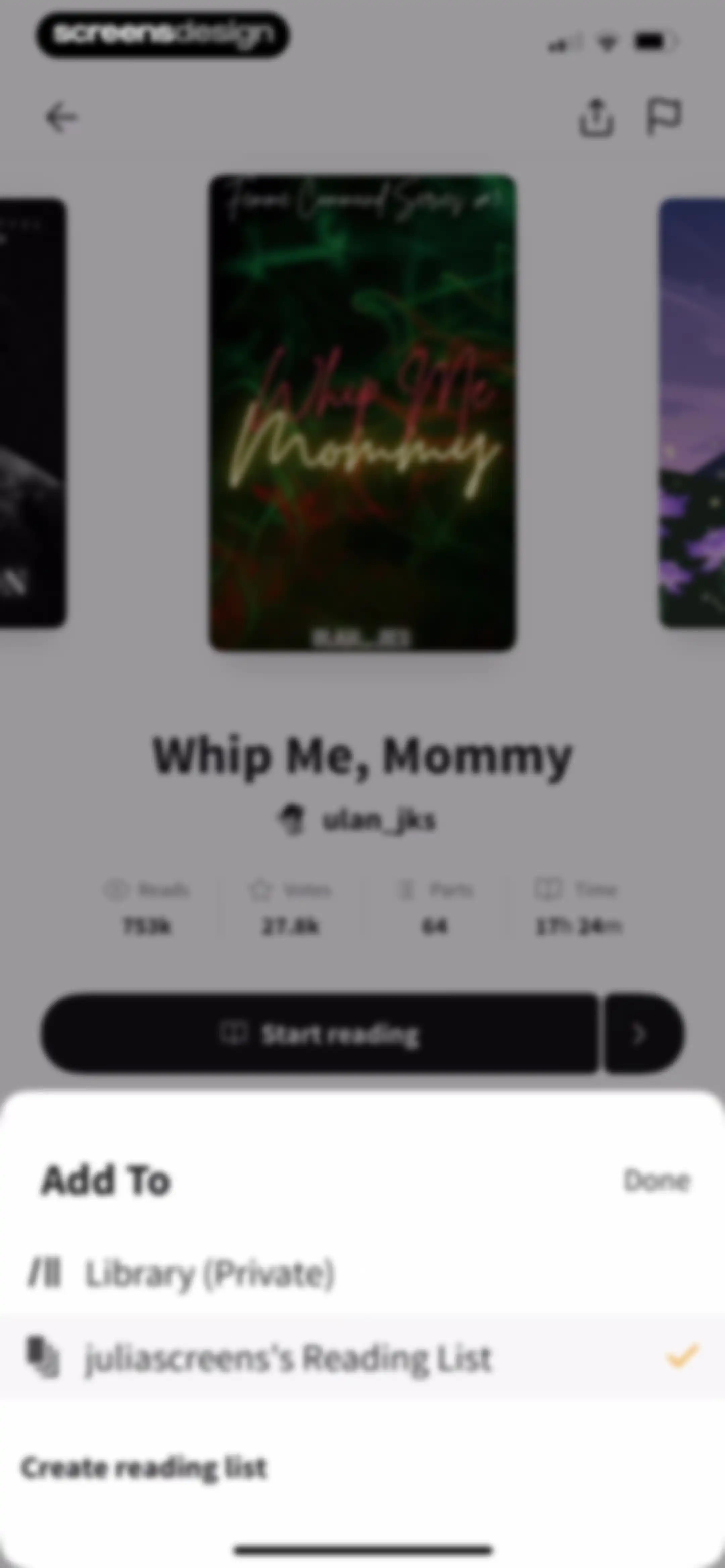 Wattpad - Read & Write Stories screen 18