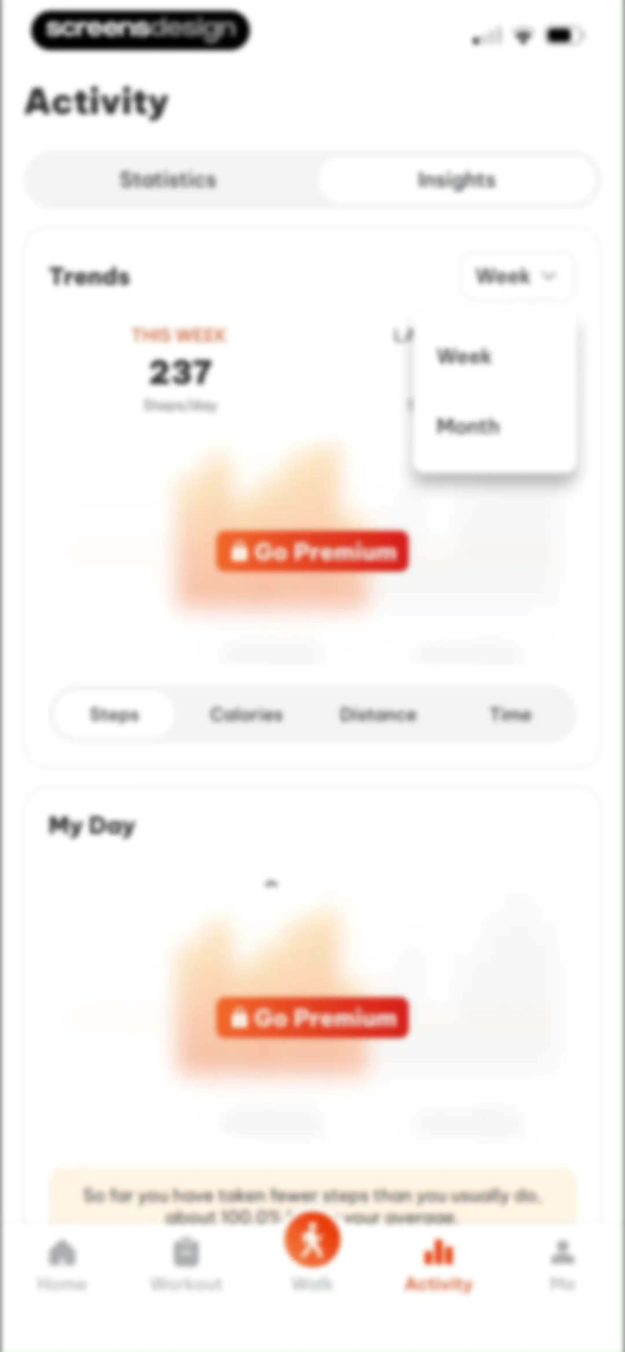 WalkUp | Weight Loss Tracker screen 65