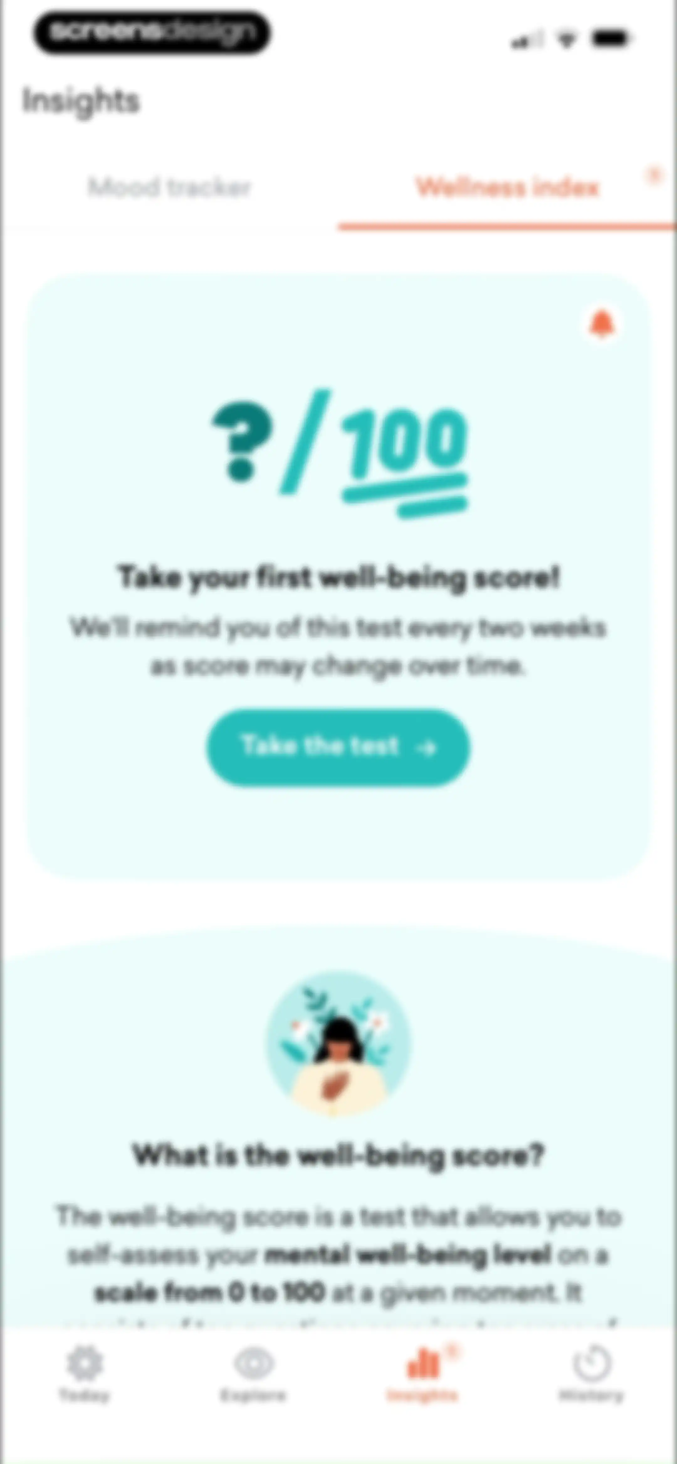 MindDay: Mental Health, Stress screen 141