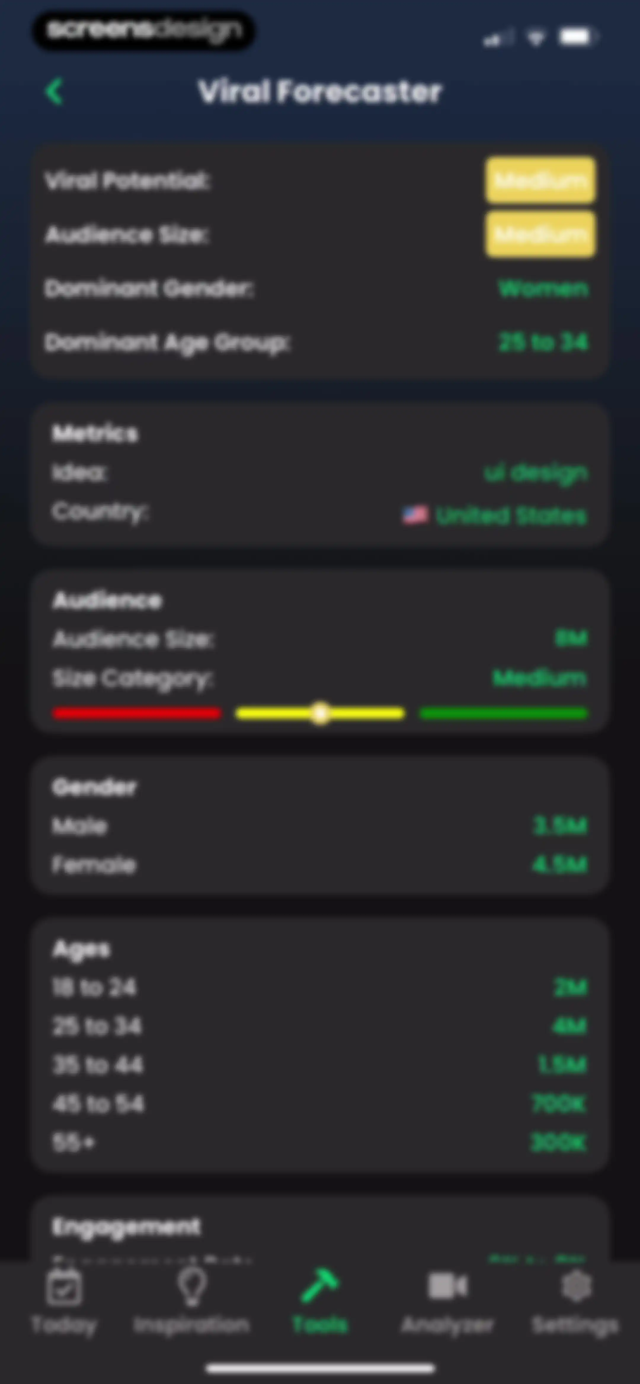 TrendTok Analytics & Tracker screen 53