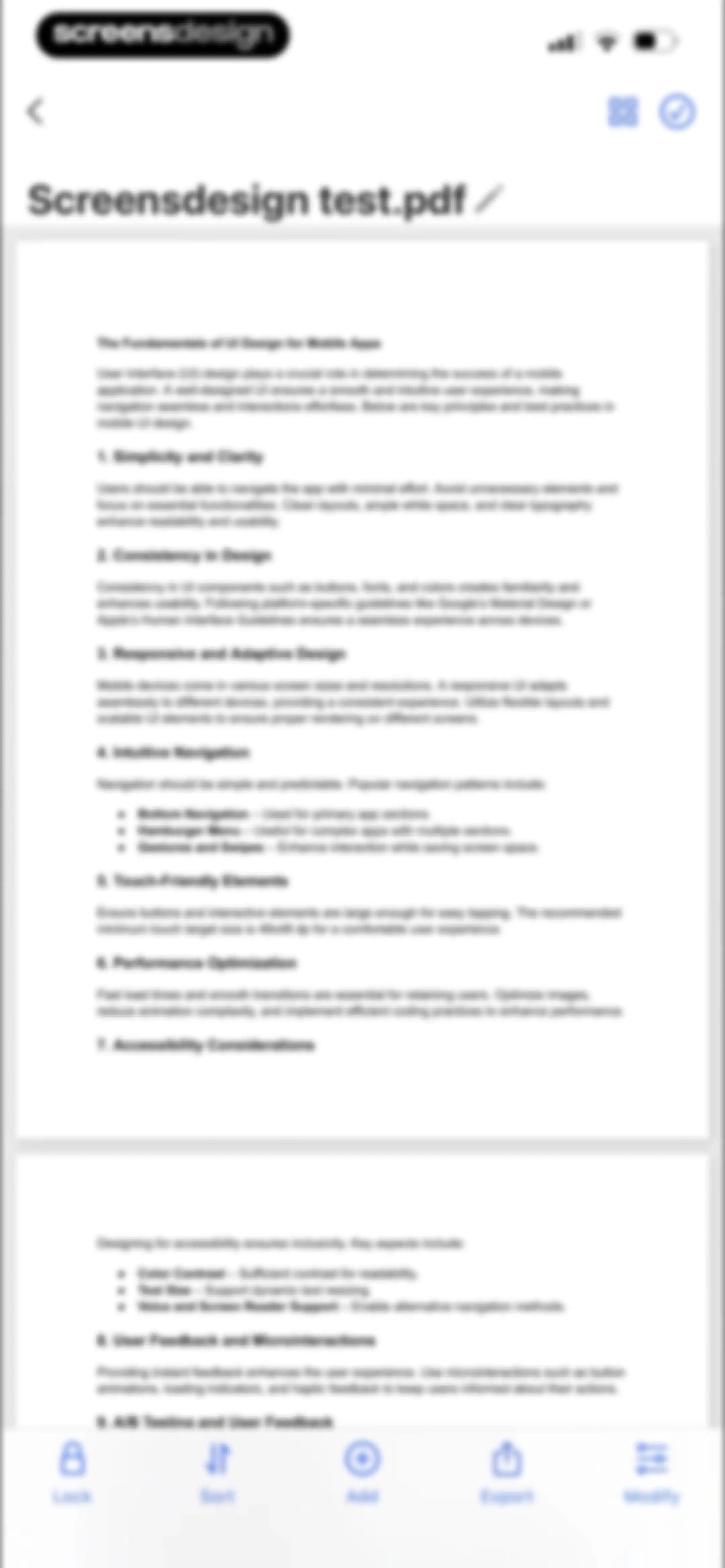Mobile Scanner App - Scan PDF screen 46
