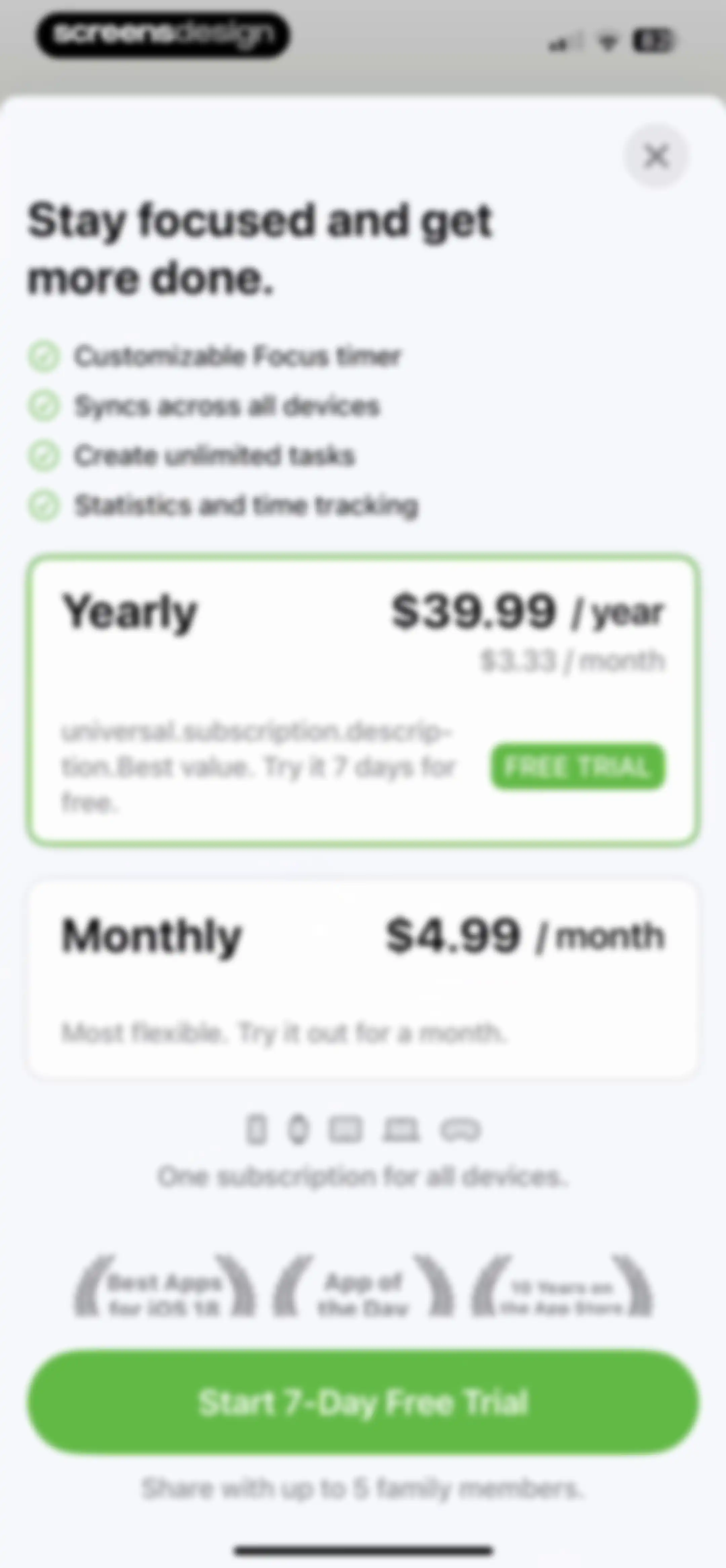 Focus - Deep Work Timer screen 21