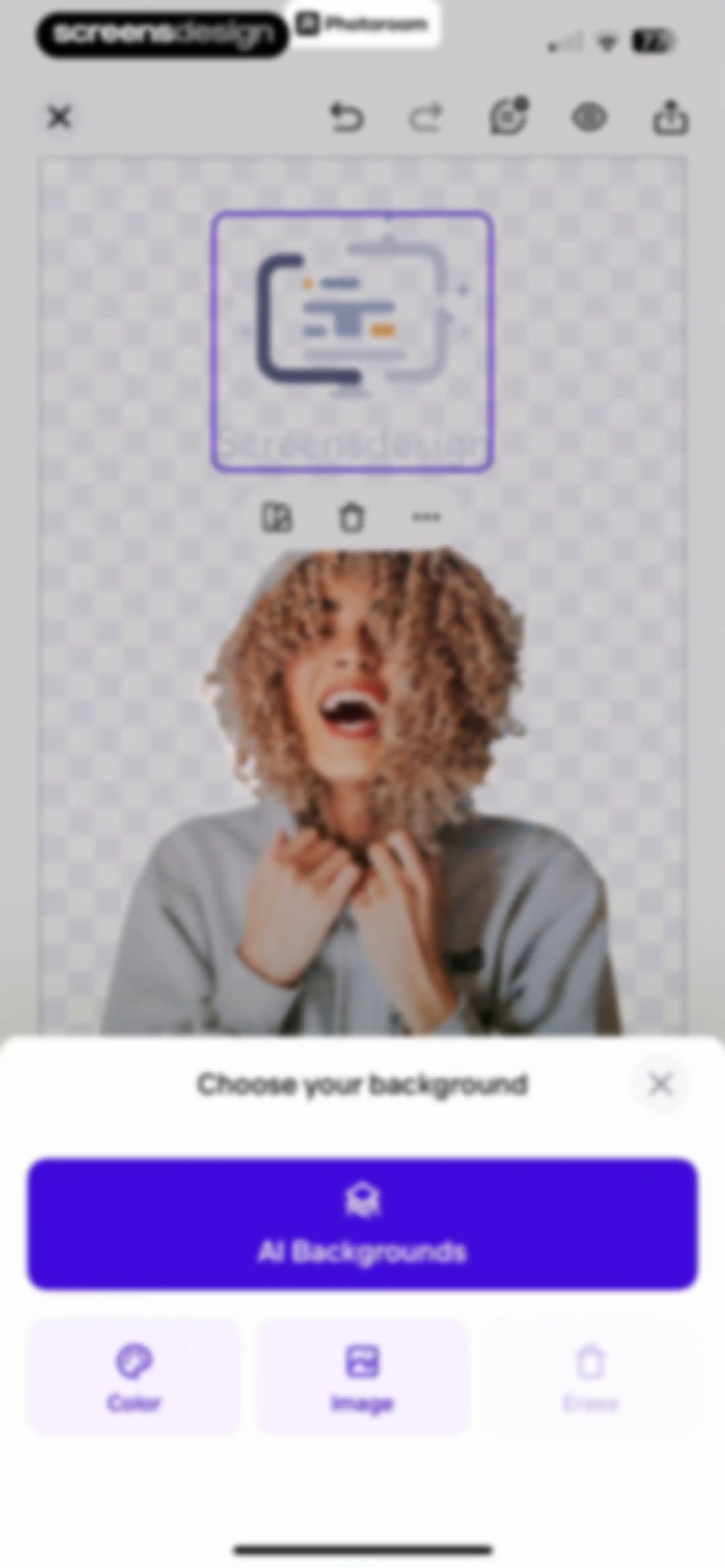 Photoroom: AI Photo Editor screen 42