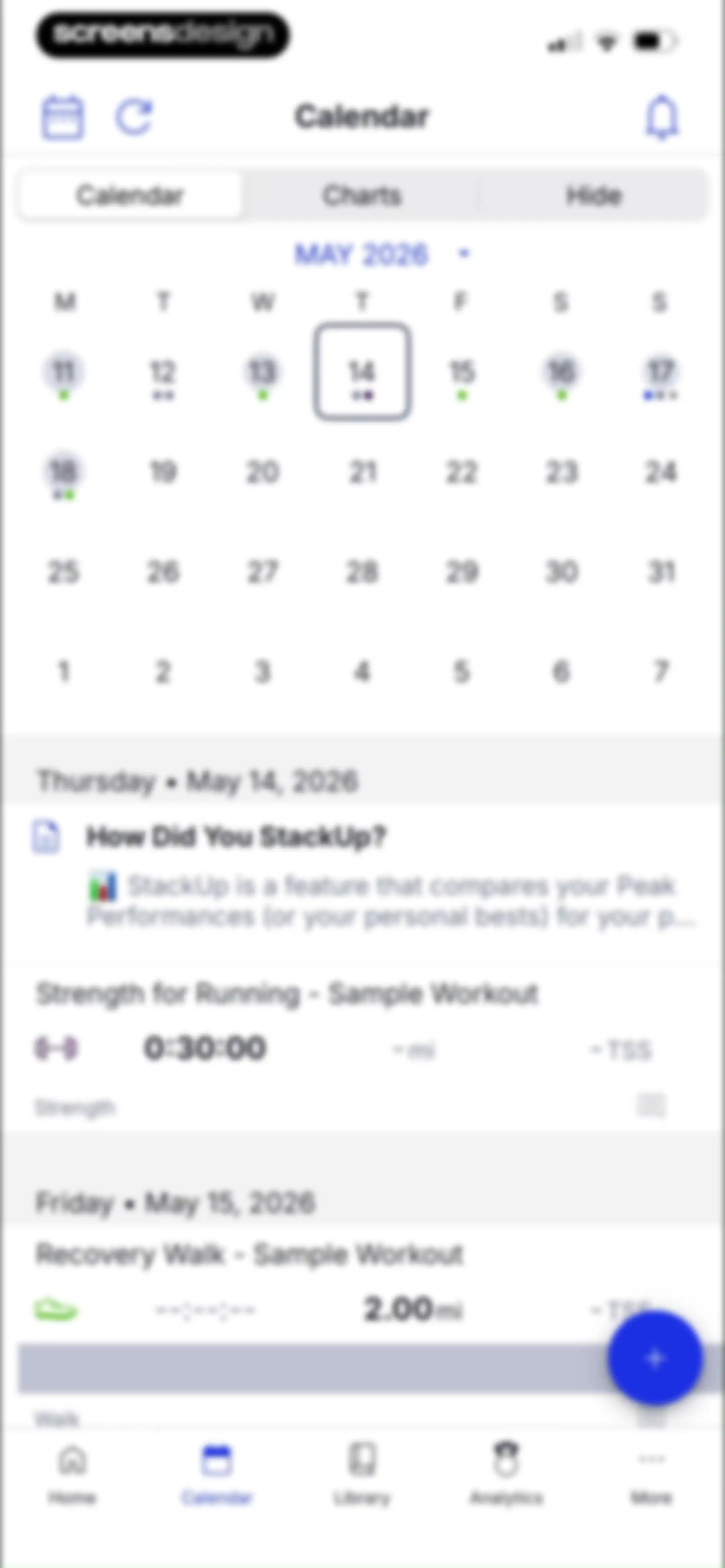 TrainingPeaks: Plan Train Lift screen 88