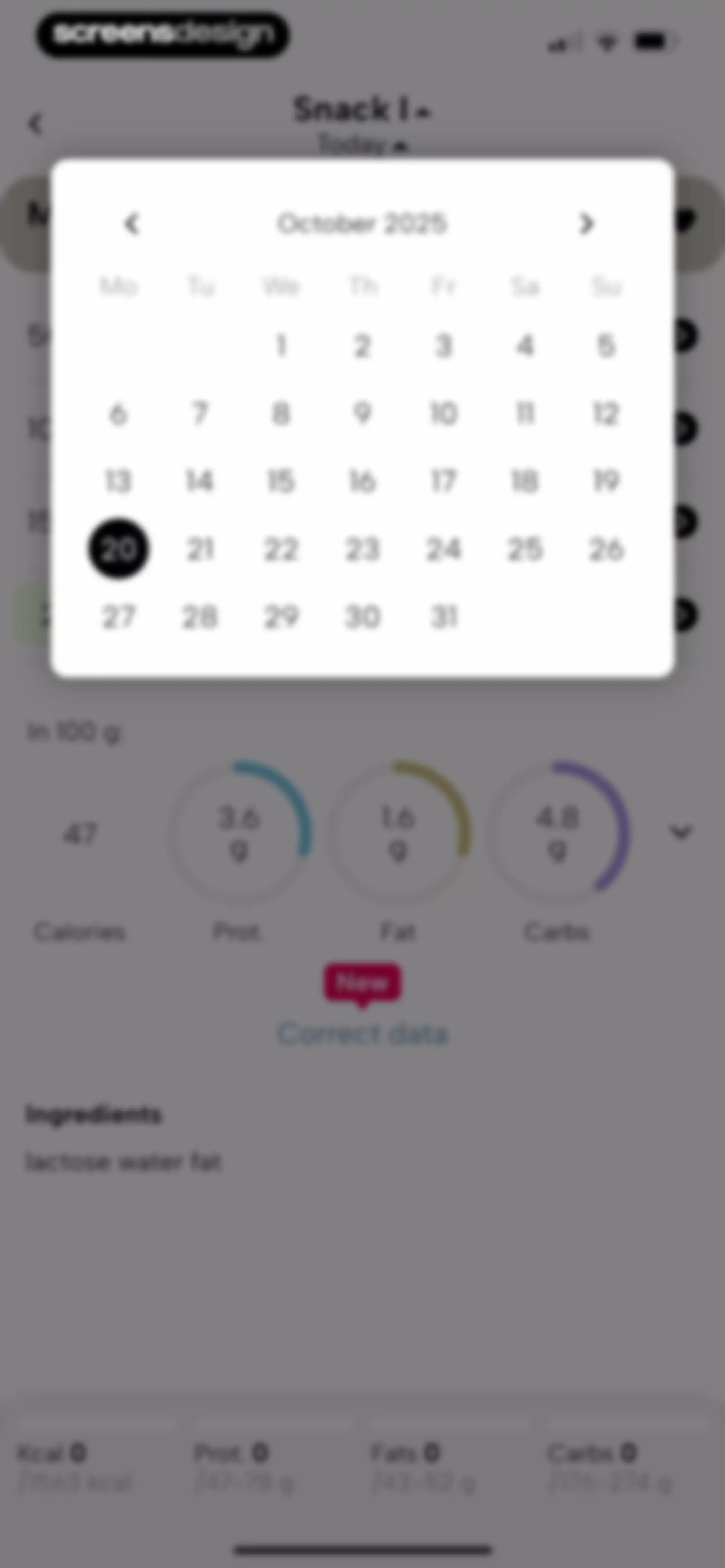 Fitatu AI Calorie Counter screen 52