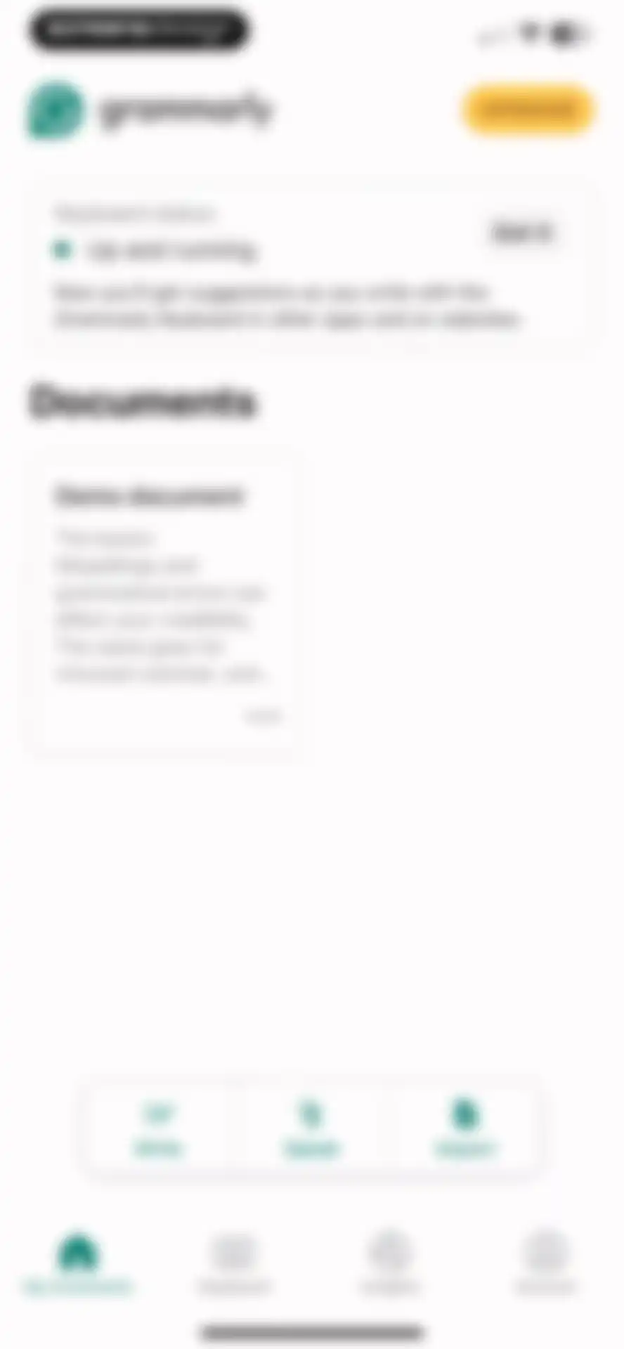 Grammarly: AI Keyboard & Notes screen 29