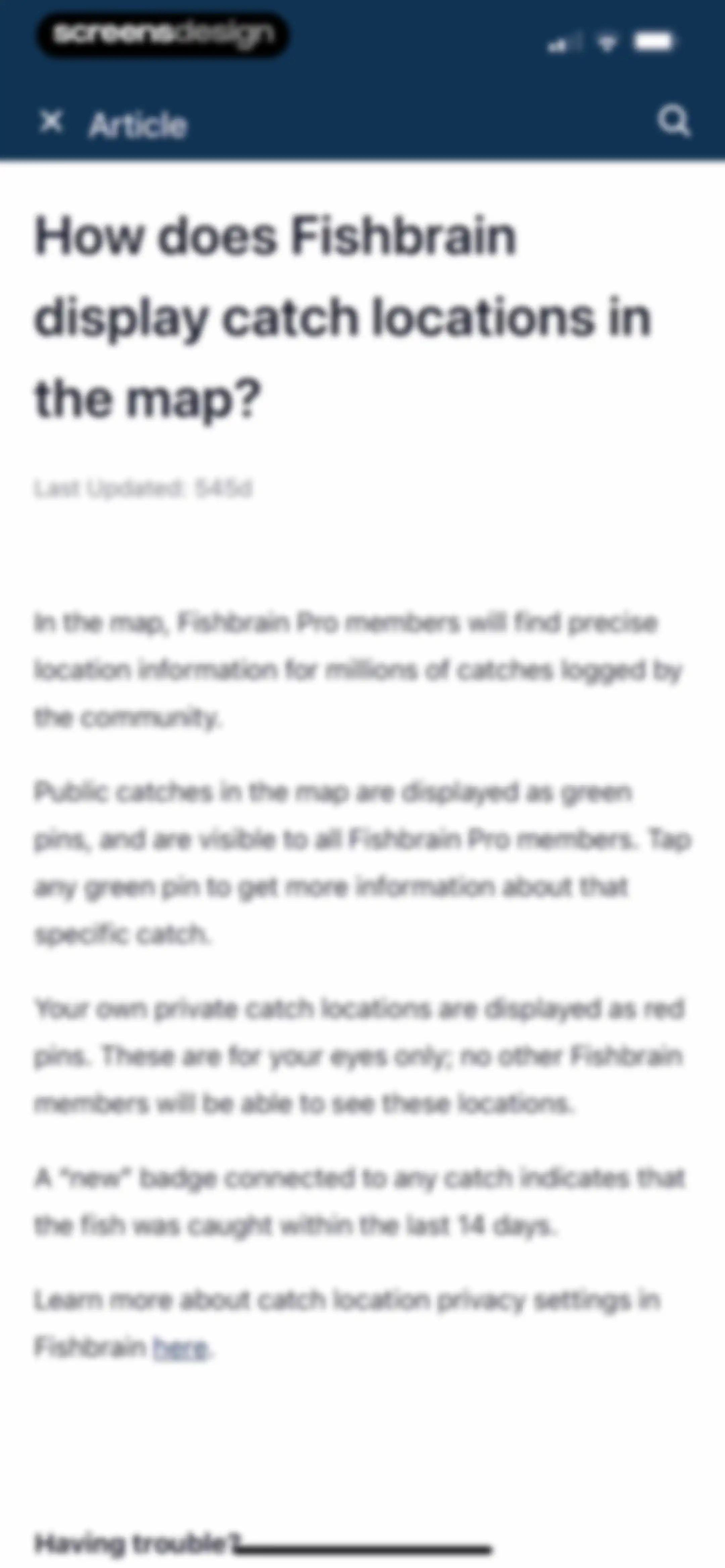 Fishbrain - Fishing App screen 79