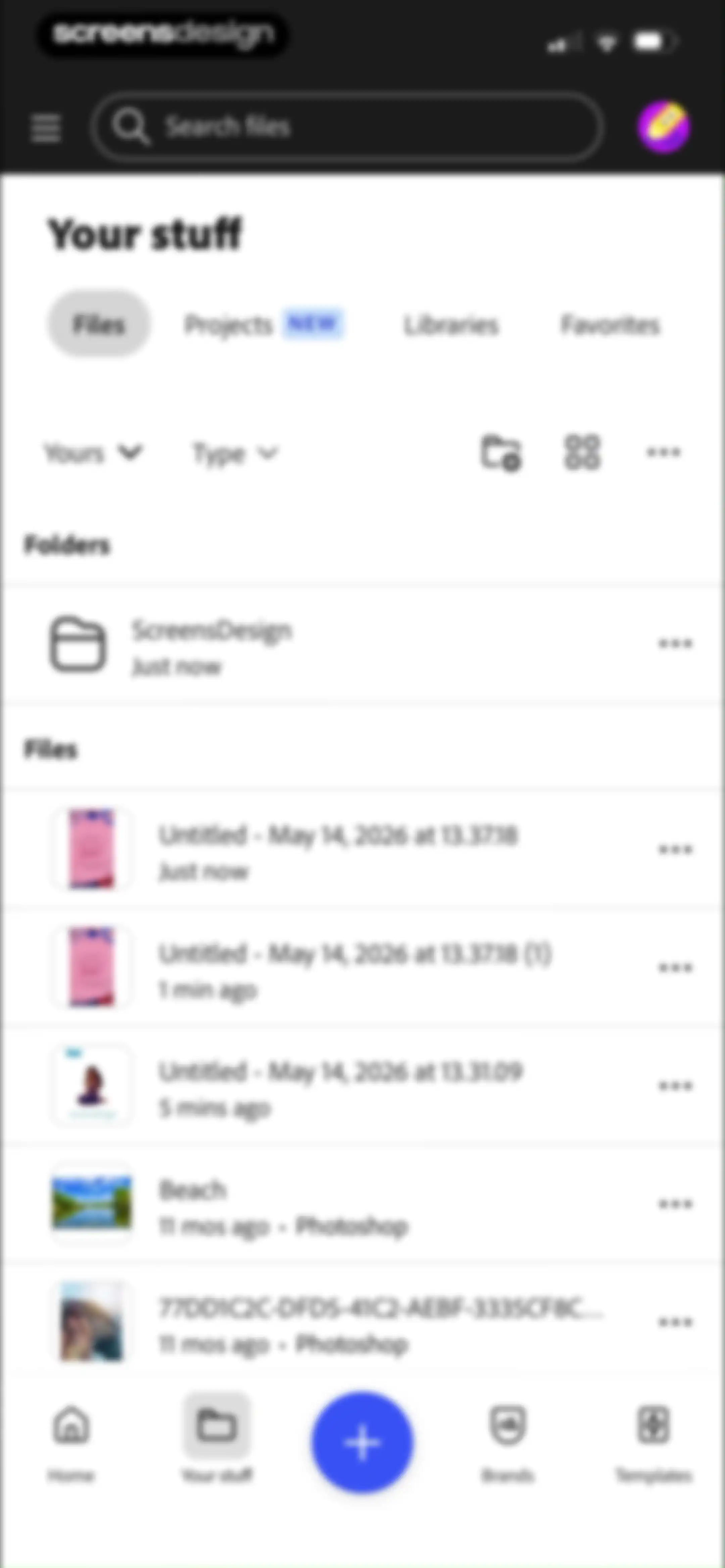 Adobe Express: Create Anything screen 112