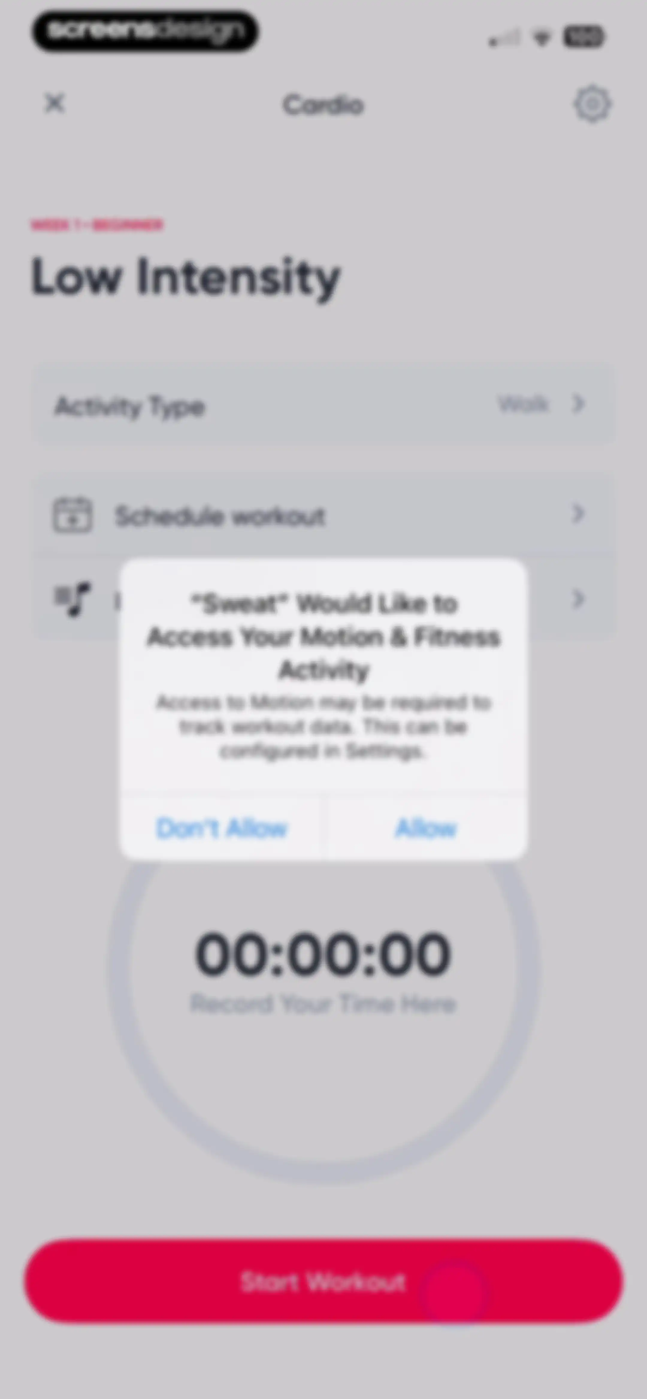 Sweat: Fitness App For Women screen 117