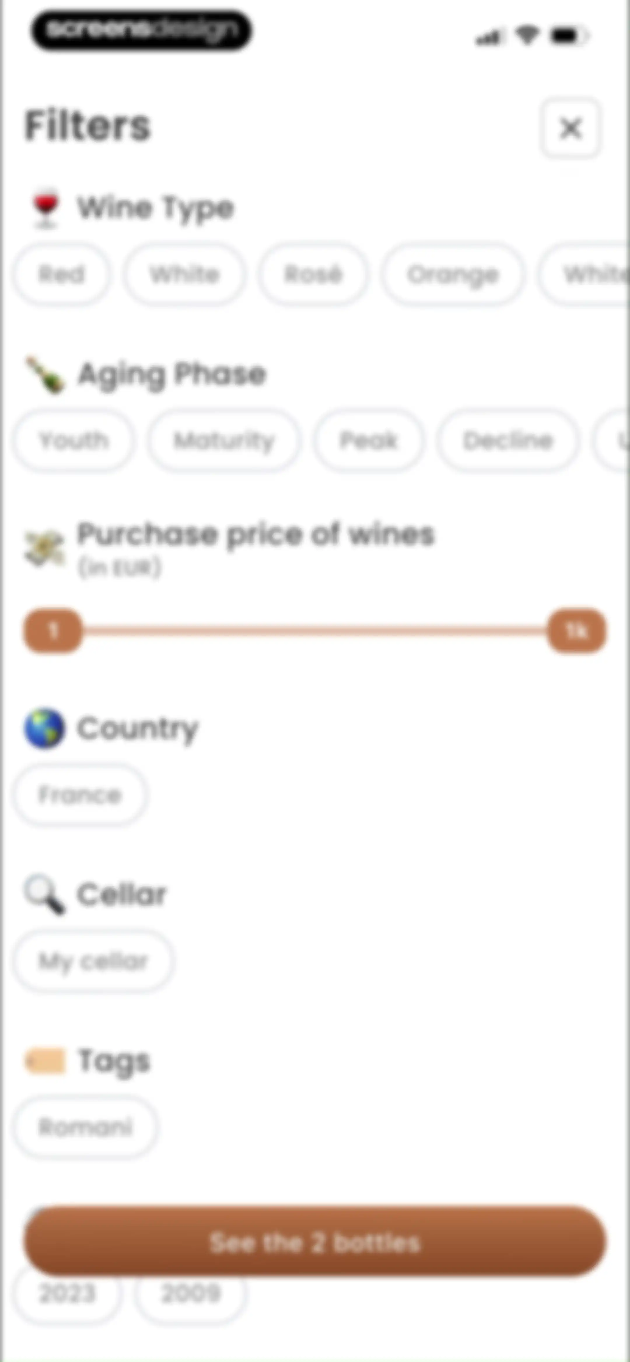 Oeni: #1 Wine Cellar Manager screen 138