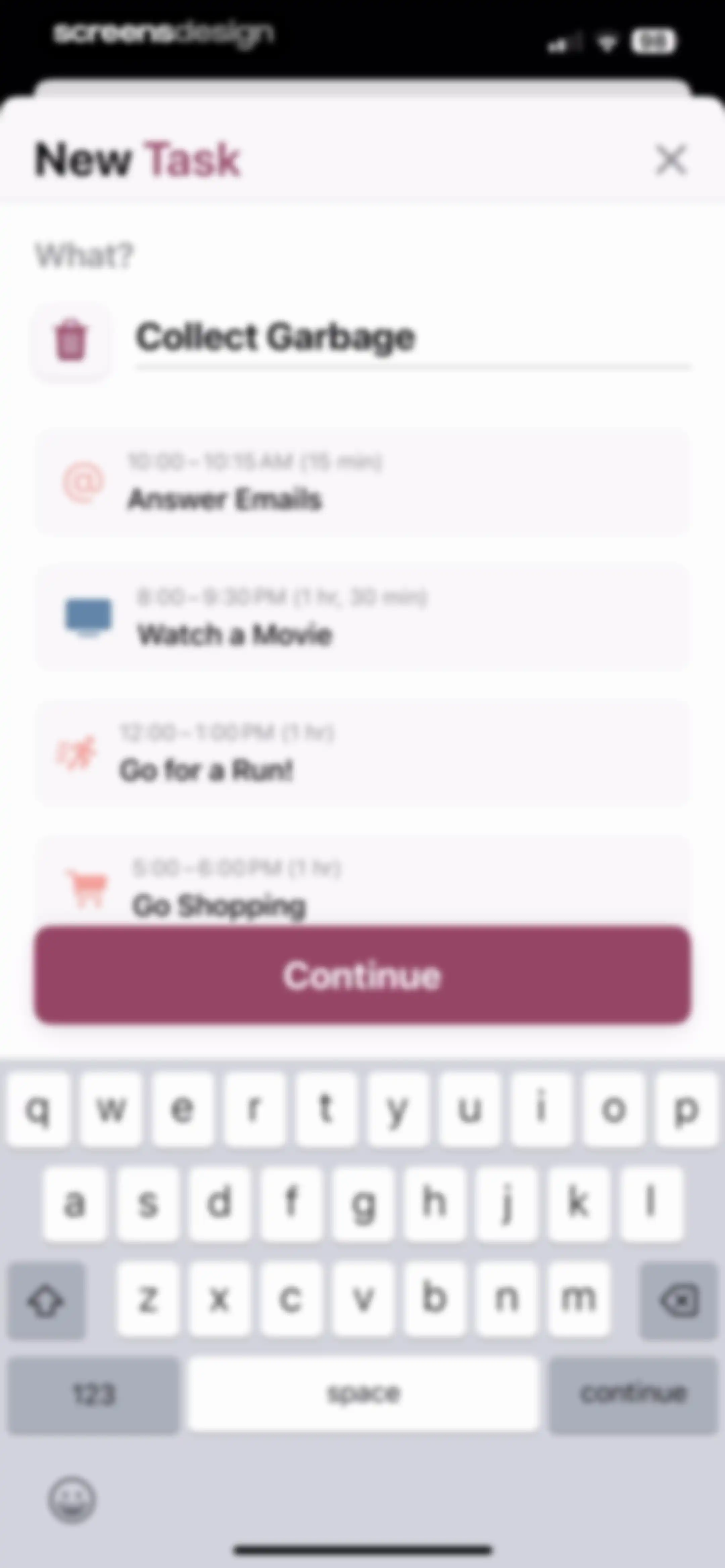 Structured: Daily Planner Todo screen 24