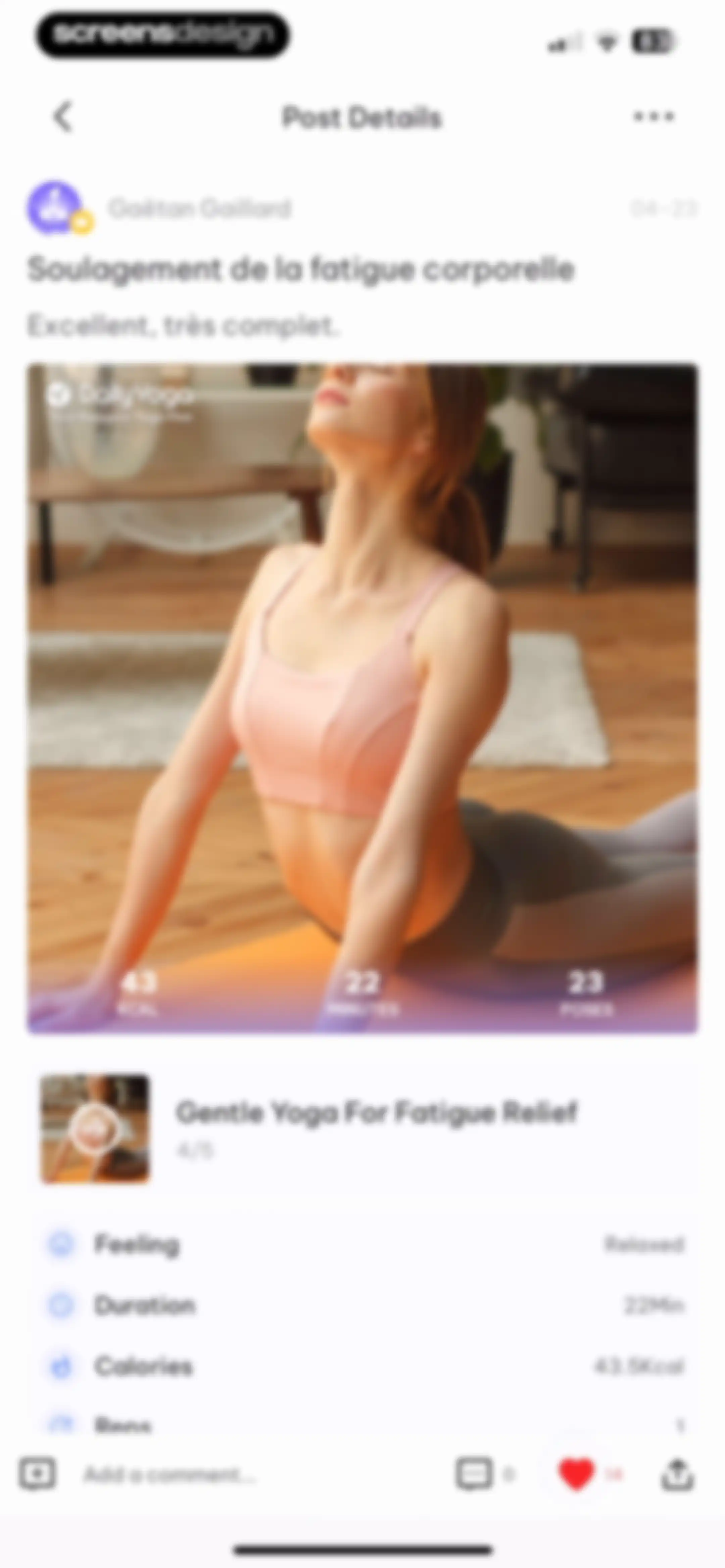 Daily Yoga: Yoga for Fitness® screen 155
