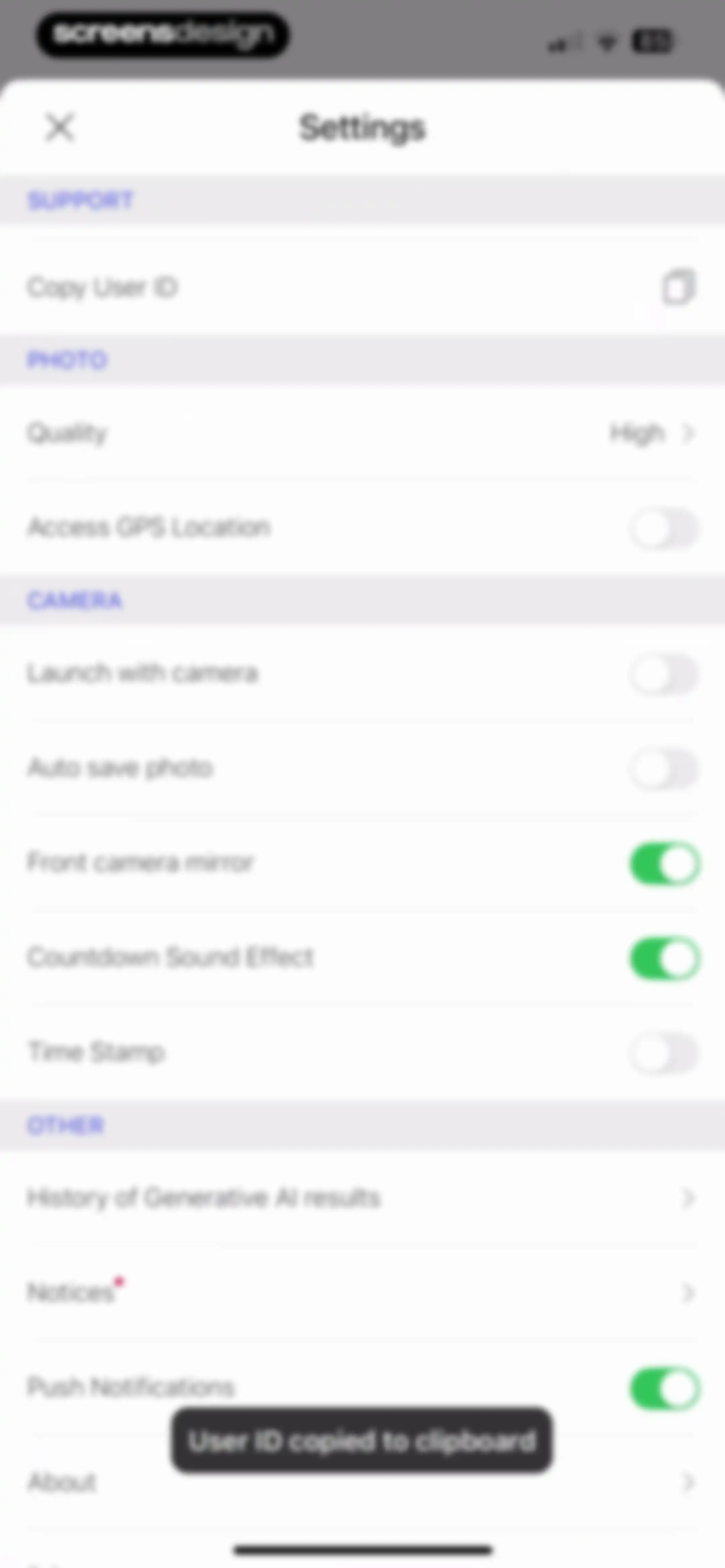 YouCam Perfect:AI Photo Editor screen 143