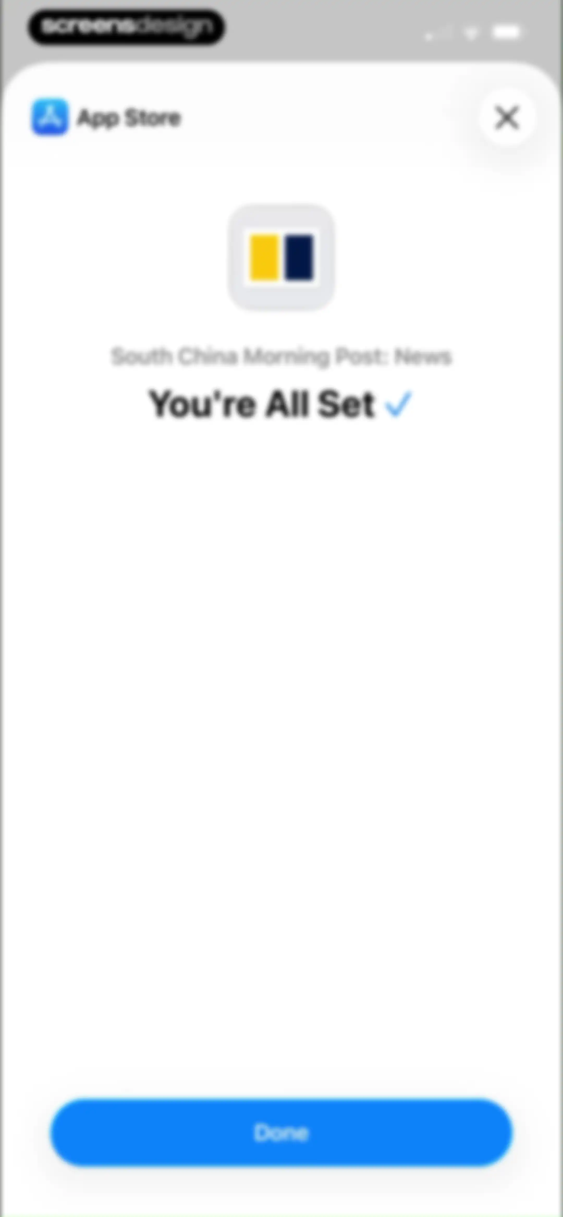 South China Morning Post: News screen 9