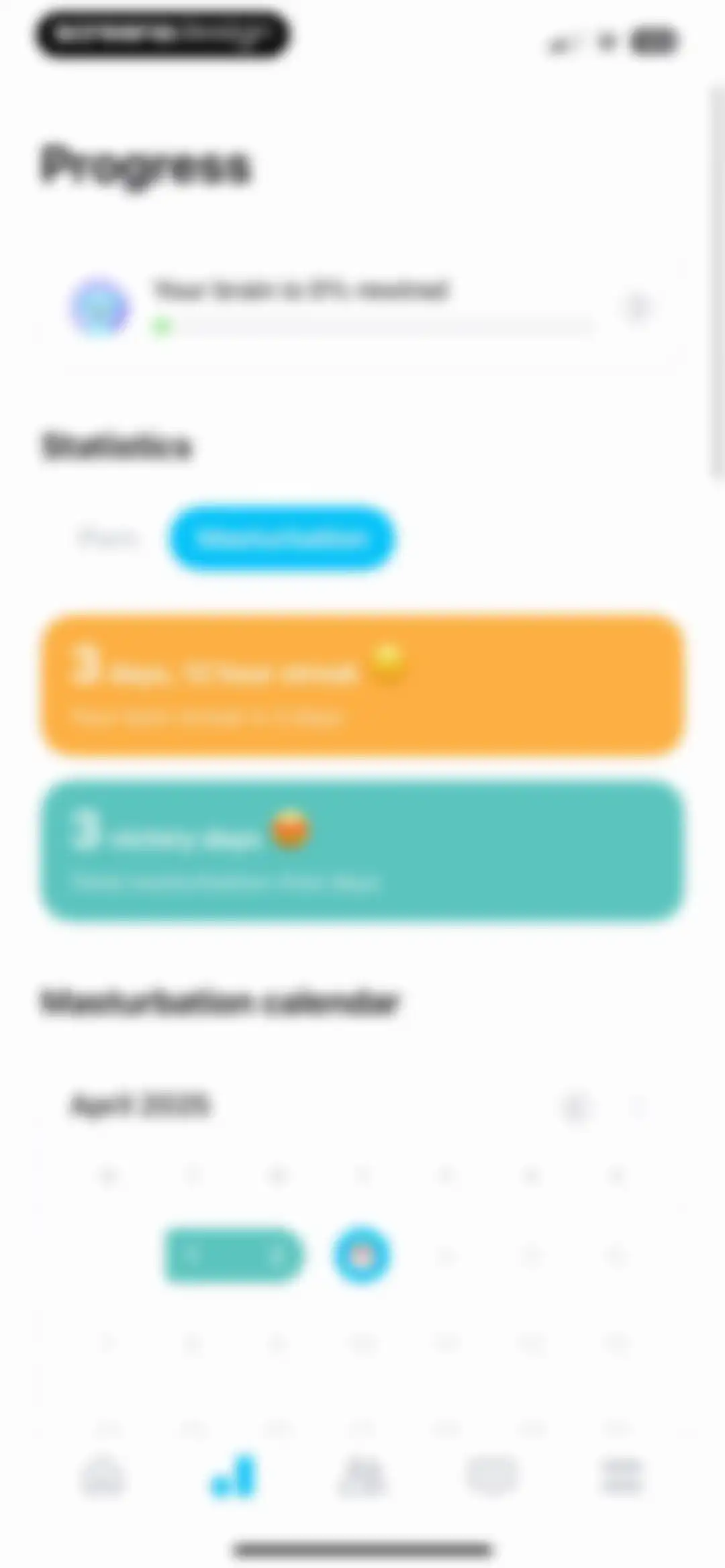 Brainbuddy: Quit PMO screen 175