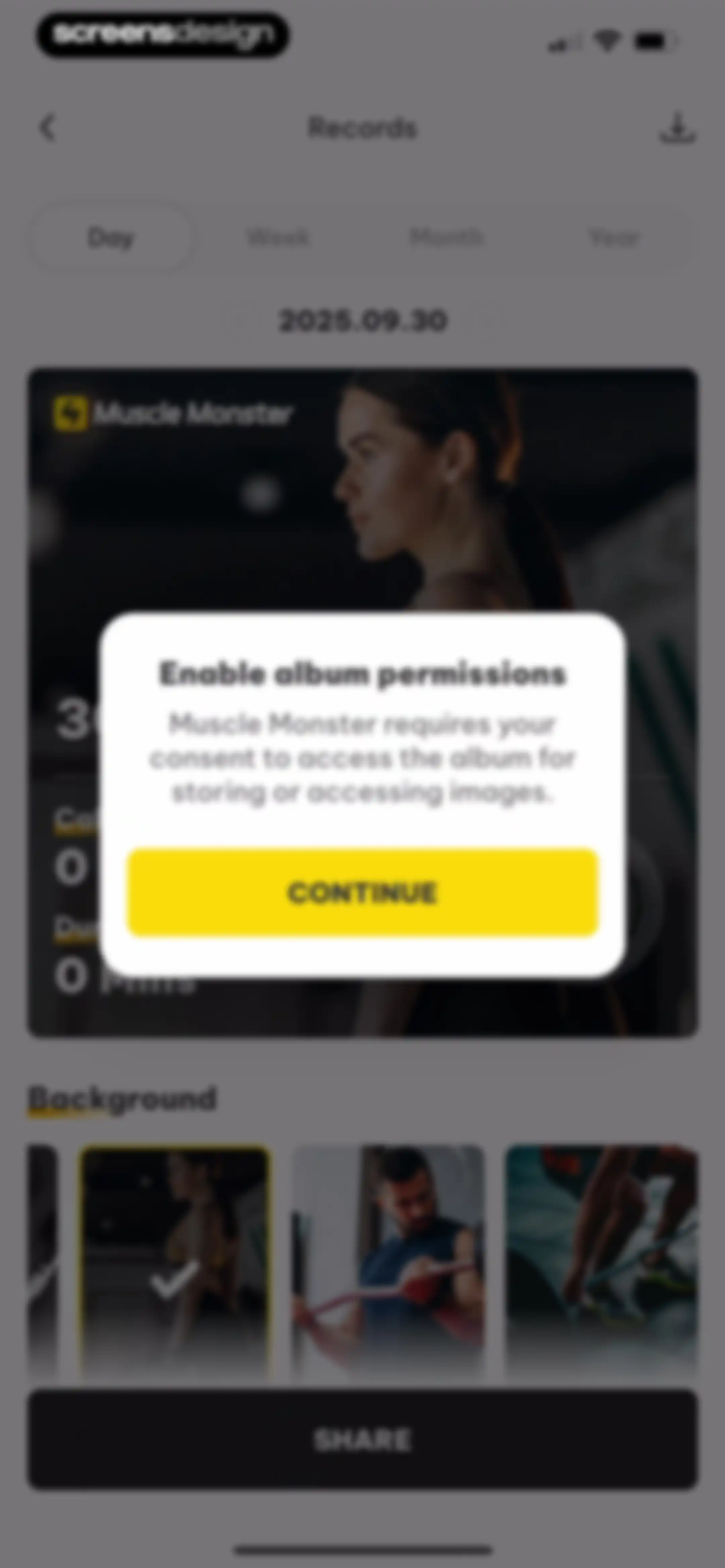 Muscle Monster Workout Planner screen 52