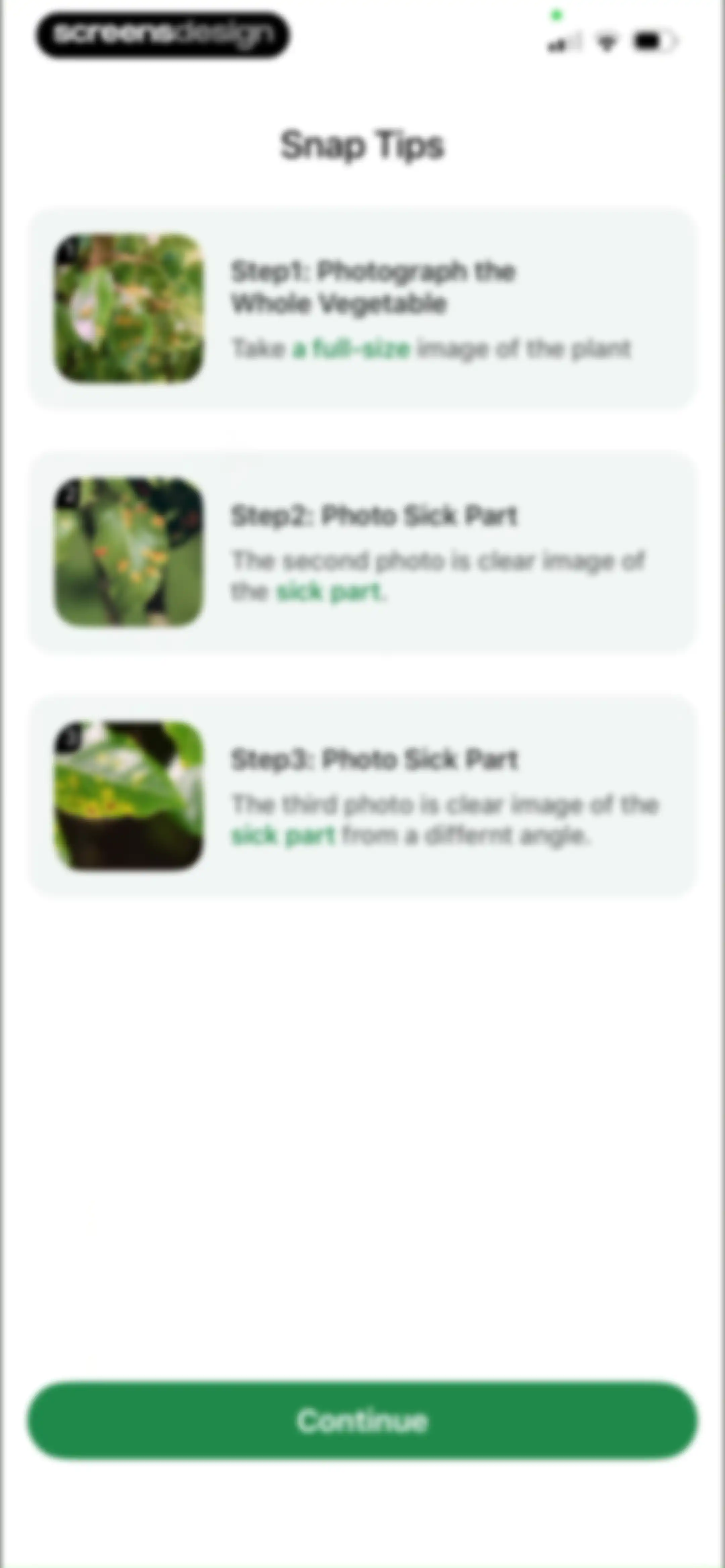 PlantAI: Identifier & Diagnose screen 72