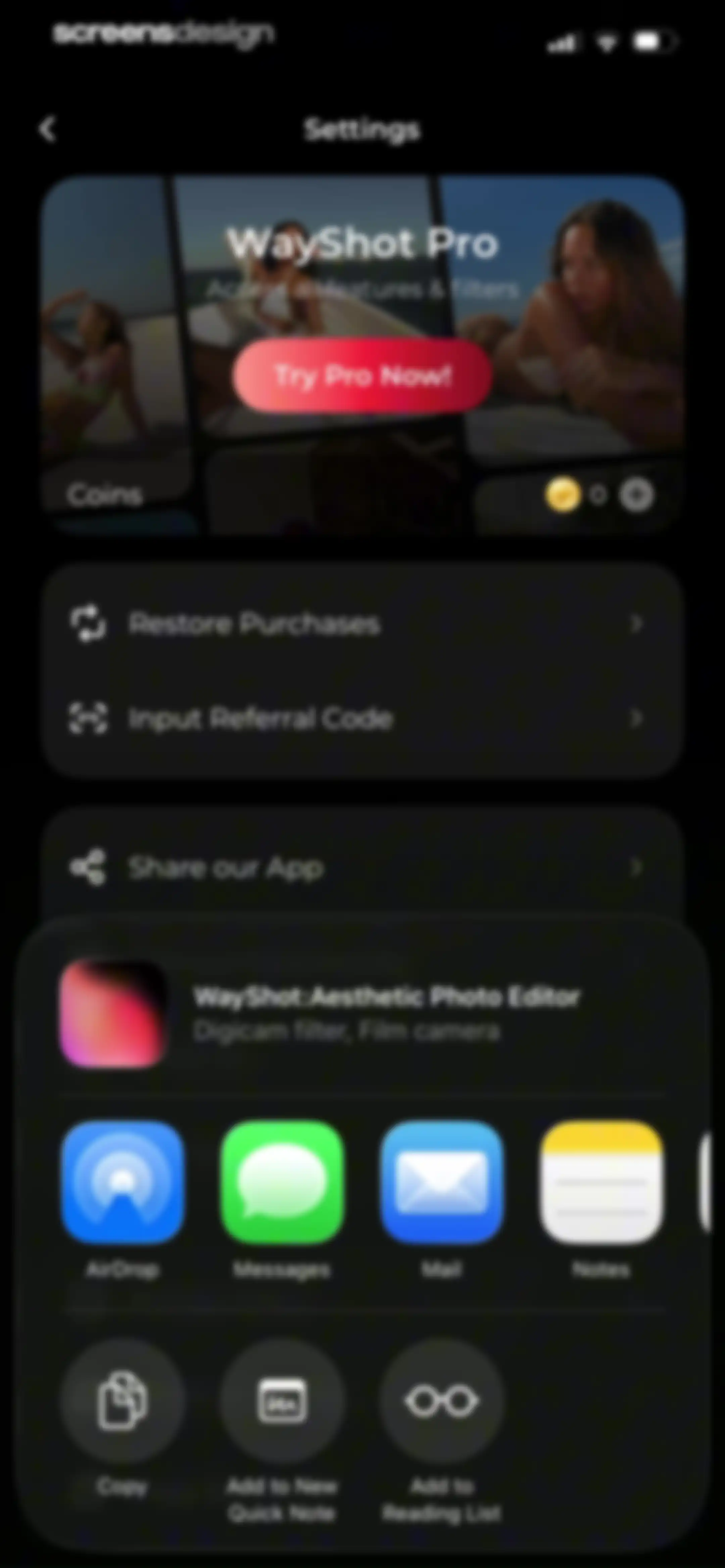 WayShot:Aesthetic Photo Editor screen 46