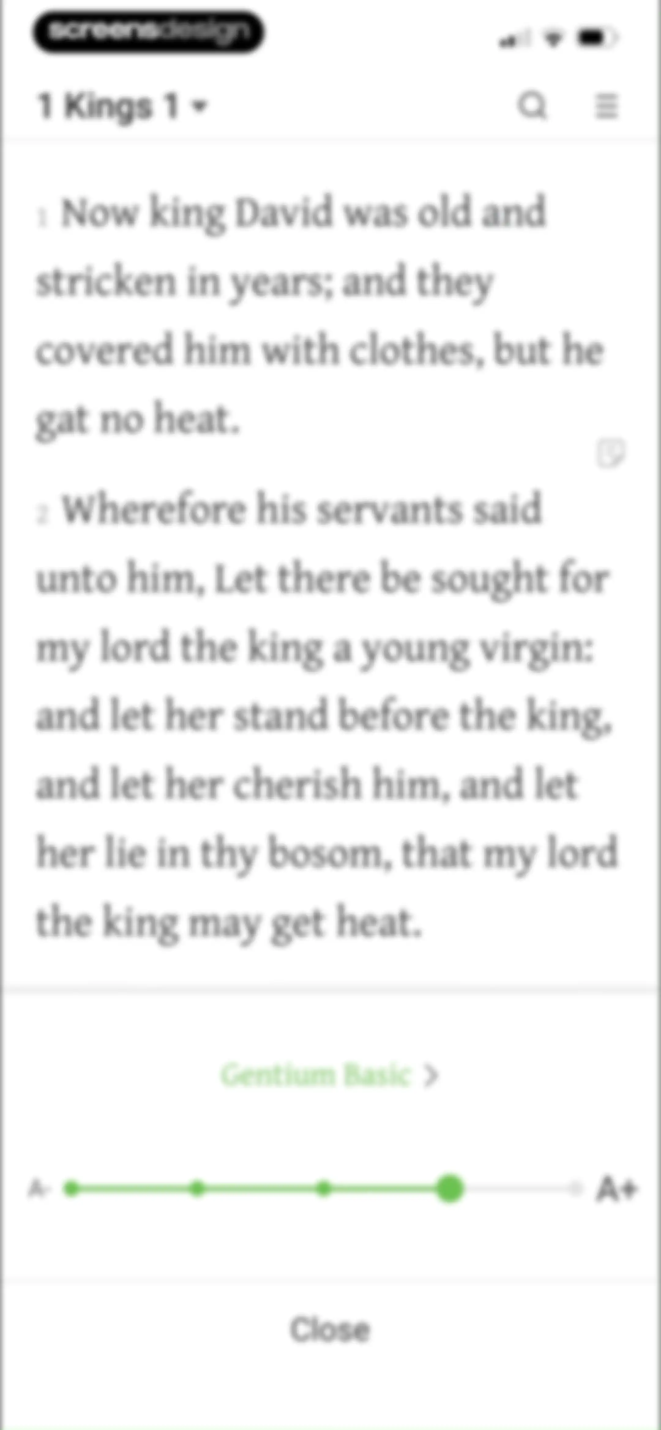 Bible - Daily Bible Verse KJV screen 47