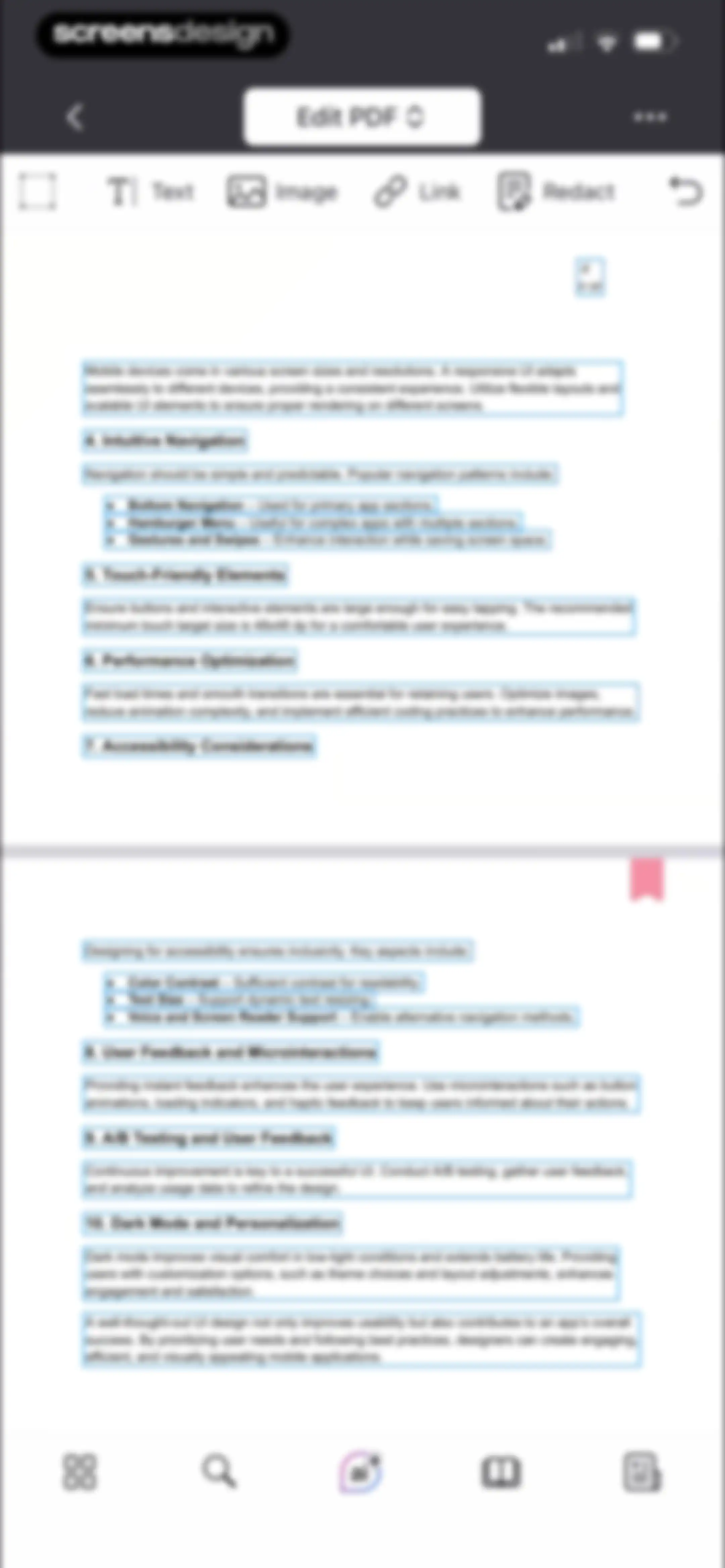 PDF Expert: Editor & Converter screen 89