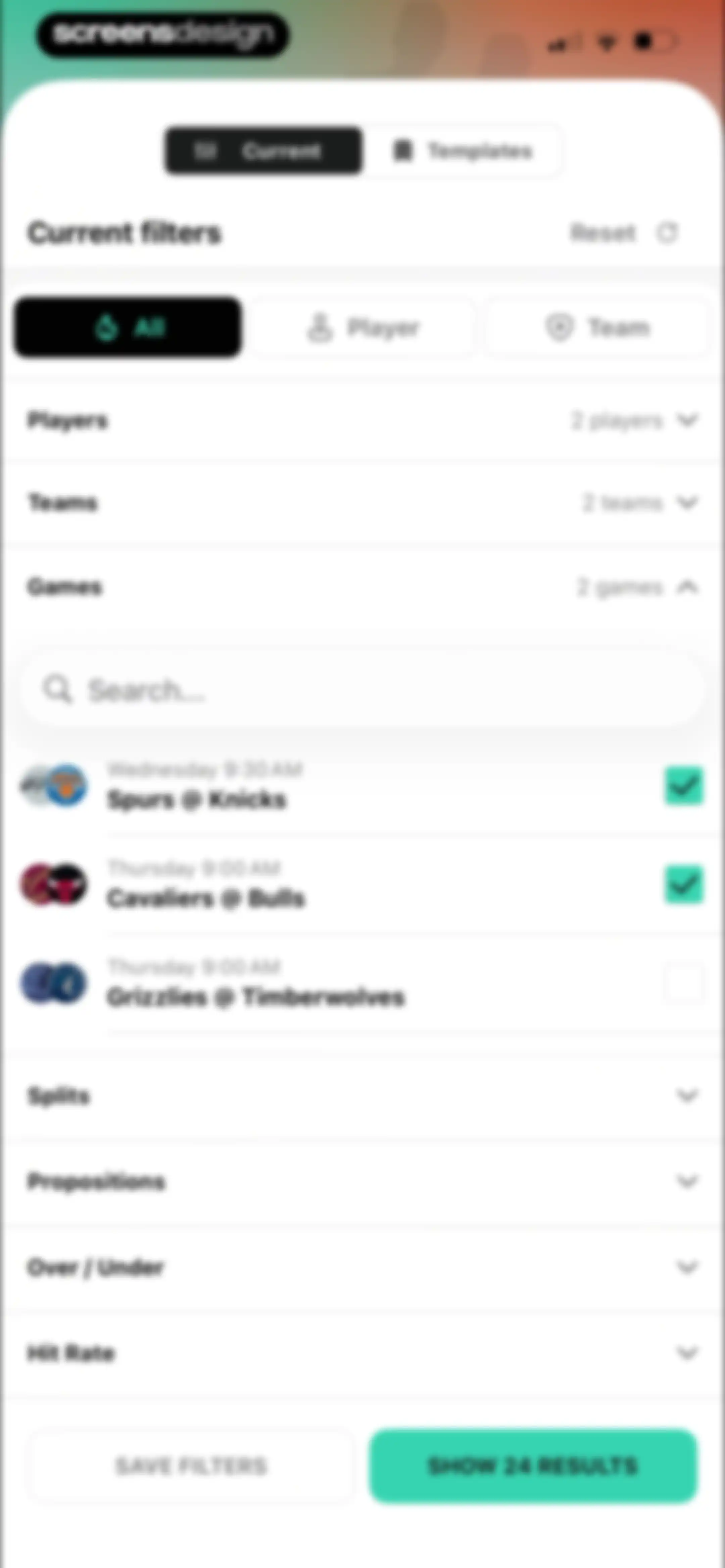 Outlier: Smart Sports Betting screen 35