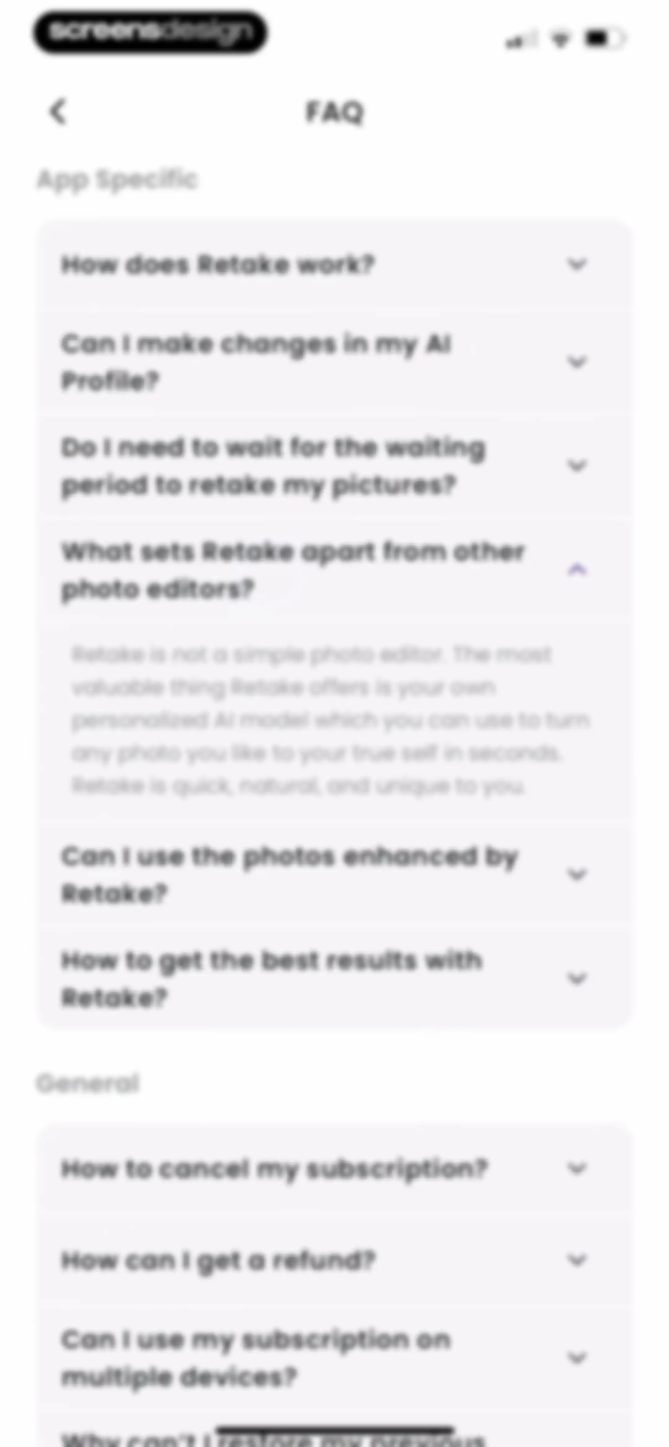 Retake AI Face & Selfie Editor screen 124