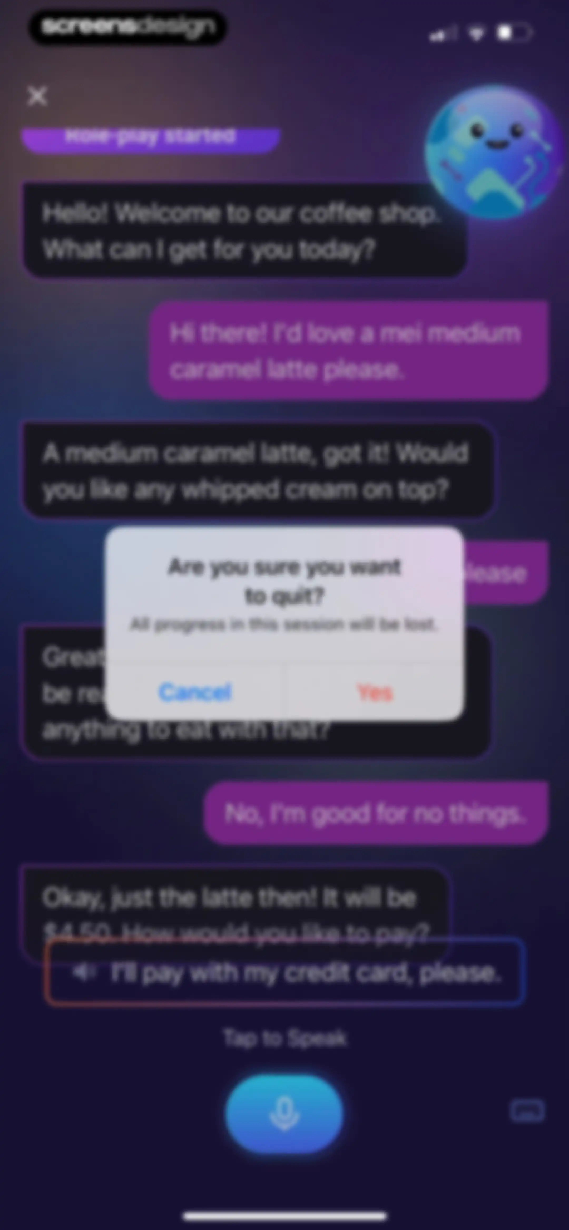 ELSA Speak - English Learning screen 107