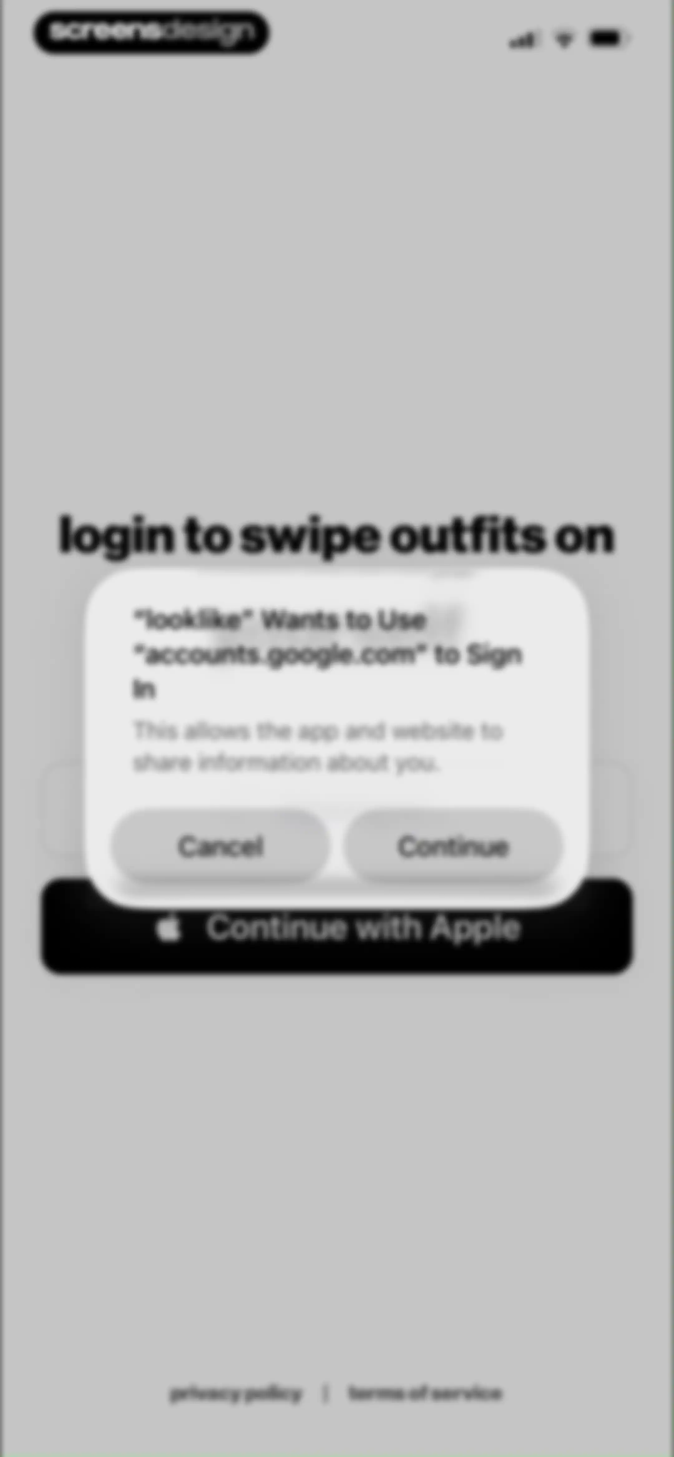 looklike: swipe fashion on you screen 5