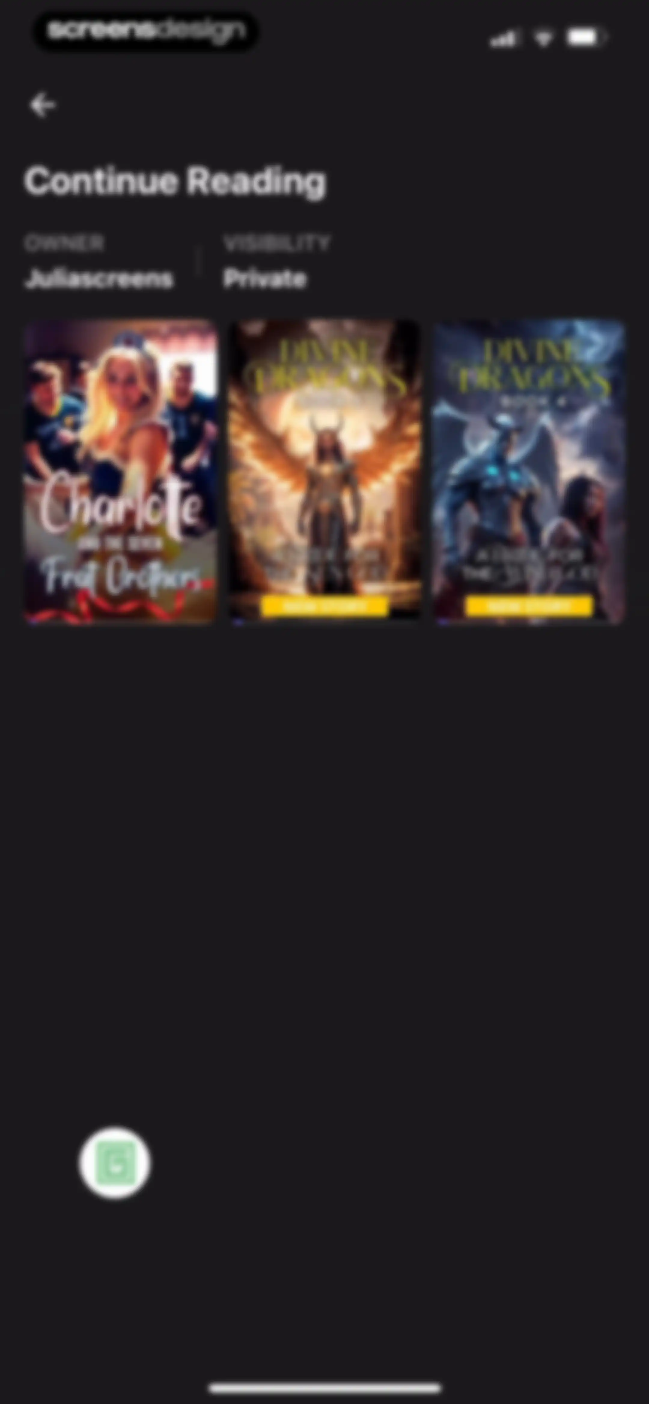 Galatea: Books & Audiobooks screen 80