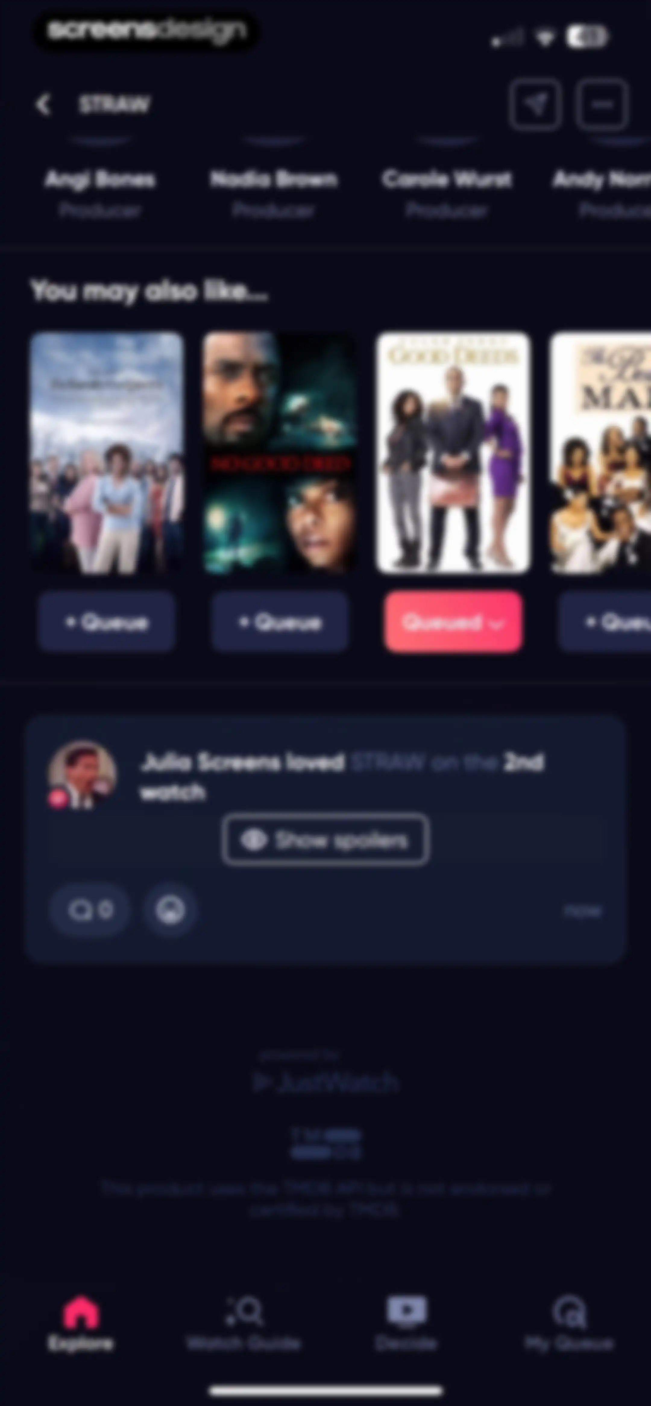 Queue - Find Movies & Shows screen 59