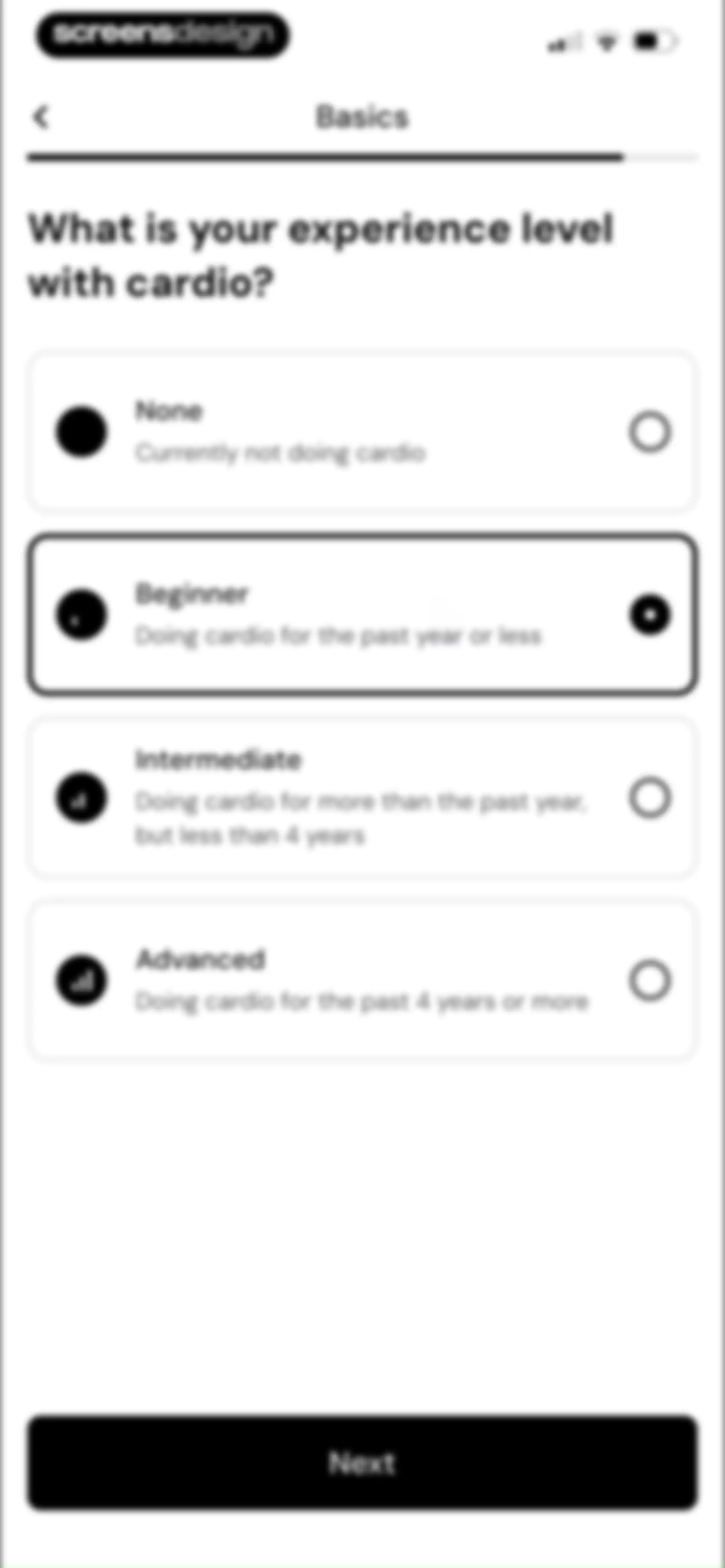 MacroFactor Workouts - Tracker screen 13
