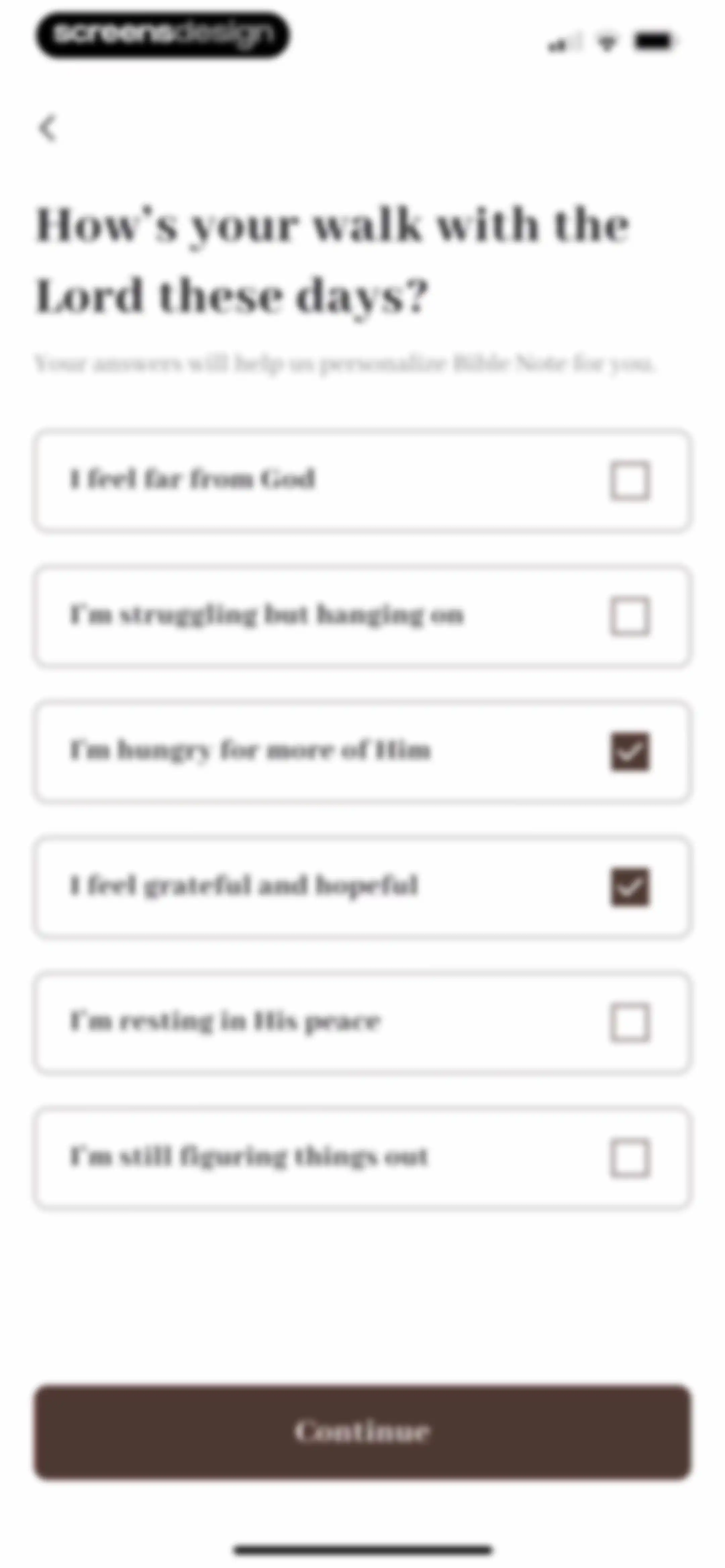 Bible Note: Sermon Notes screen 11