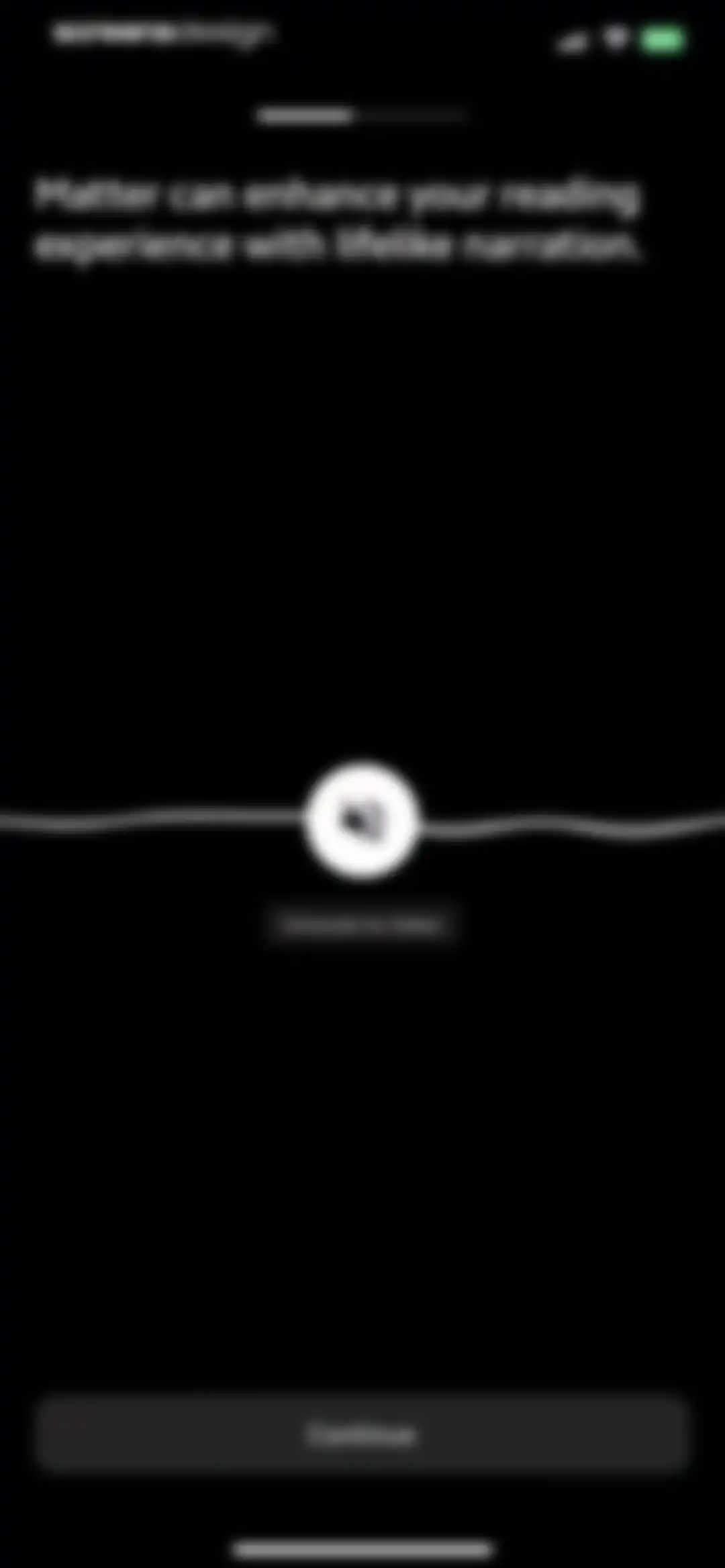 Matter: Reading App screen 11