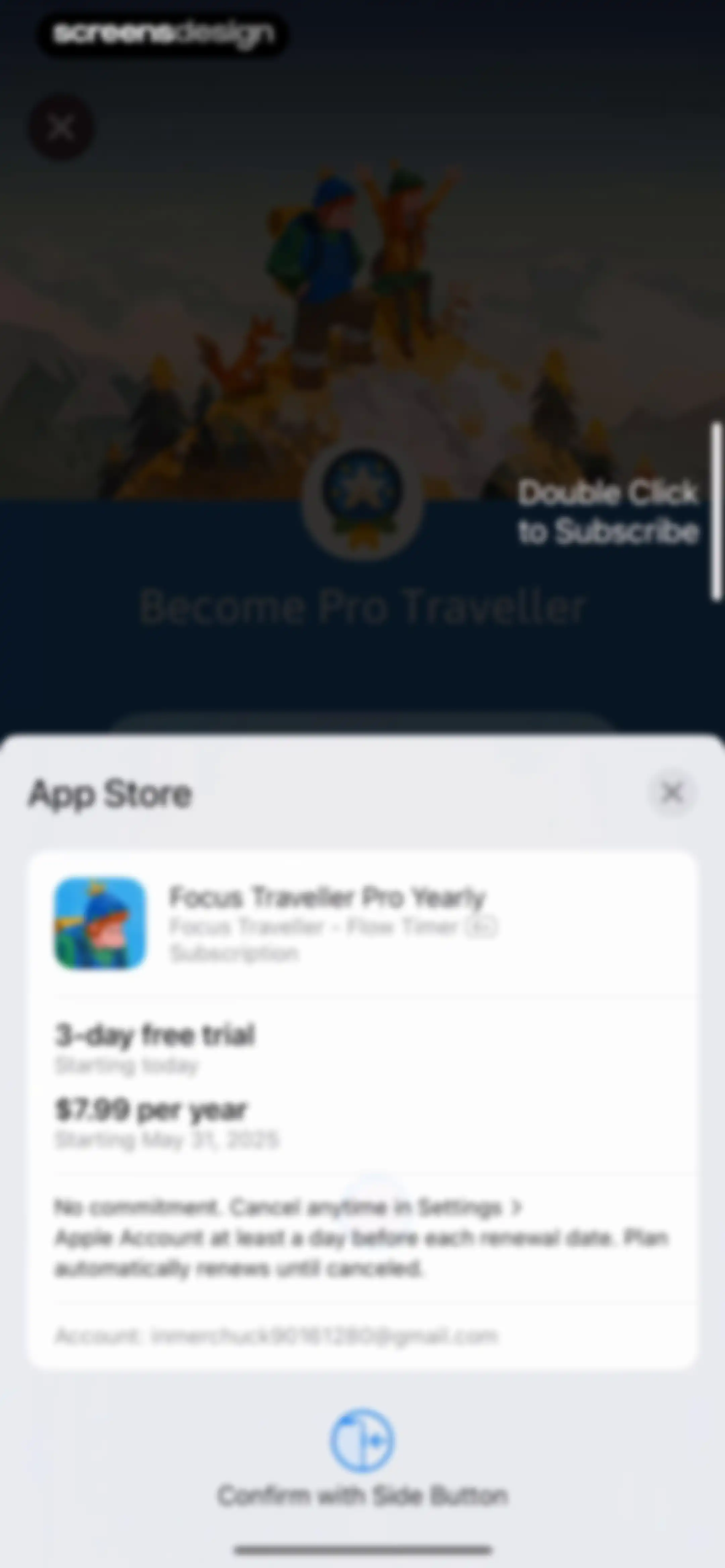 Focus Traveller - Flow Timer screen 16