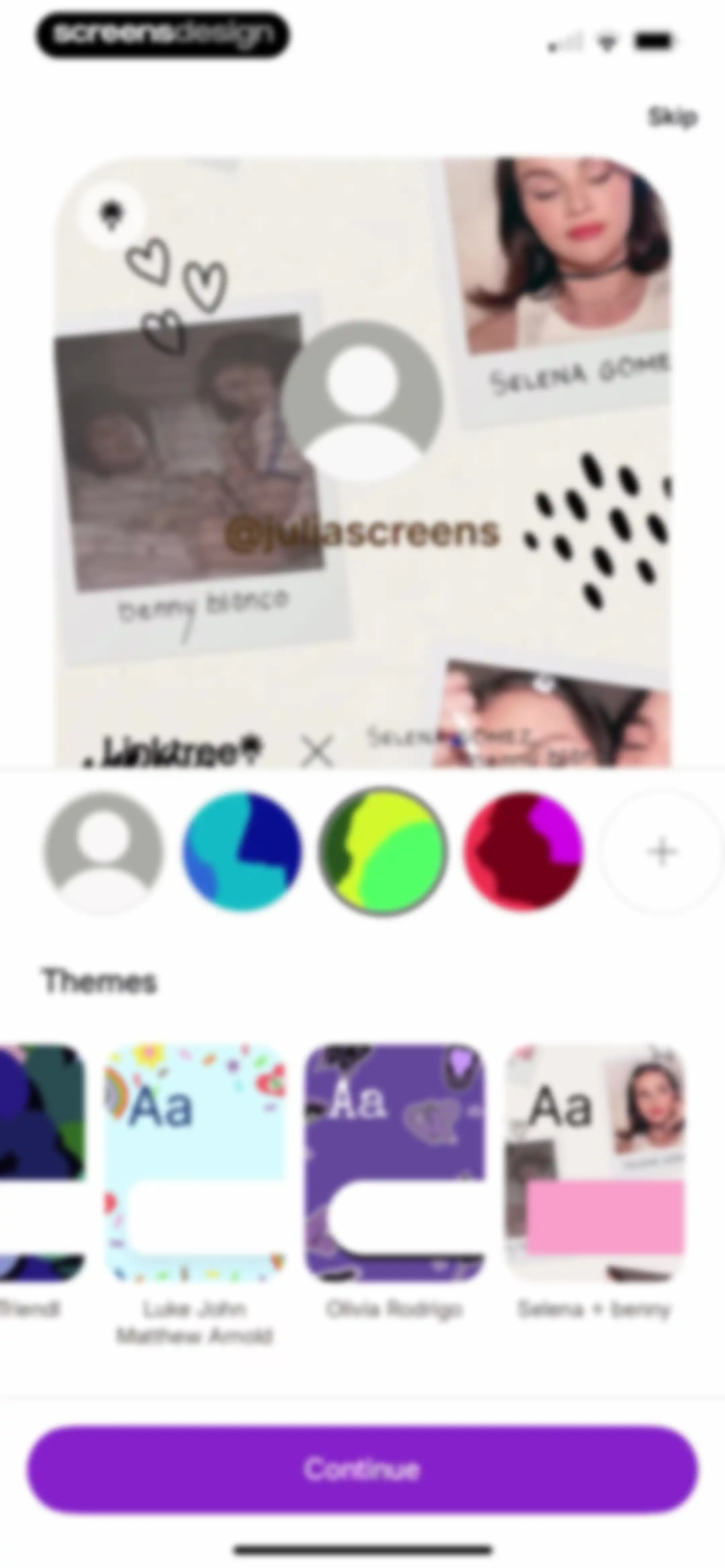 Linktree: Link in Bio Creator screen 11