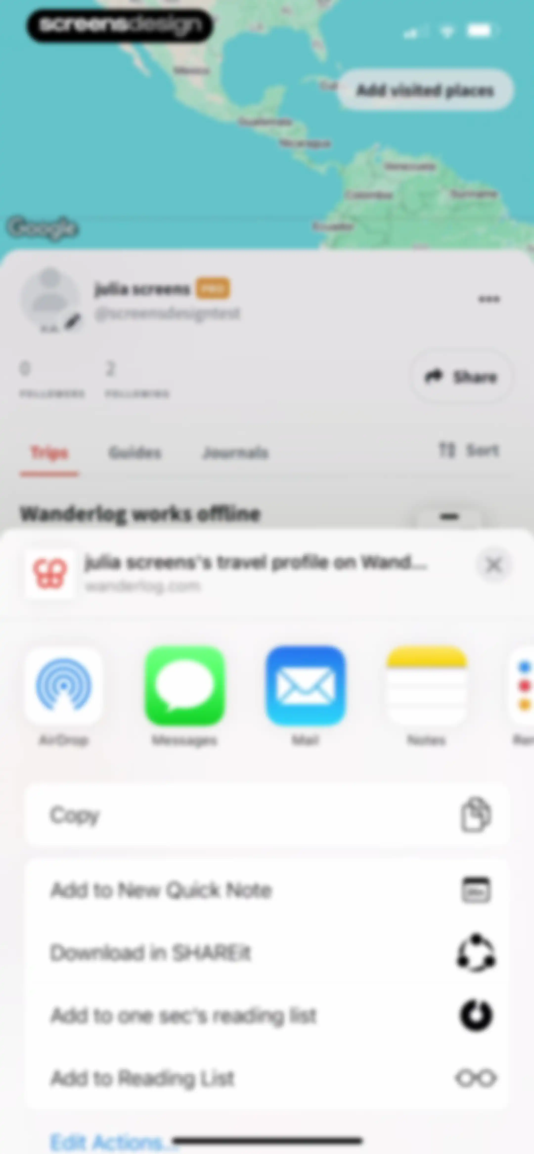 Wanderlog - Travel Planner screen 204