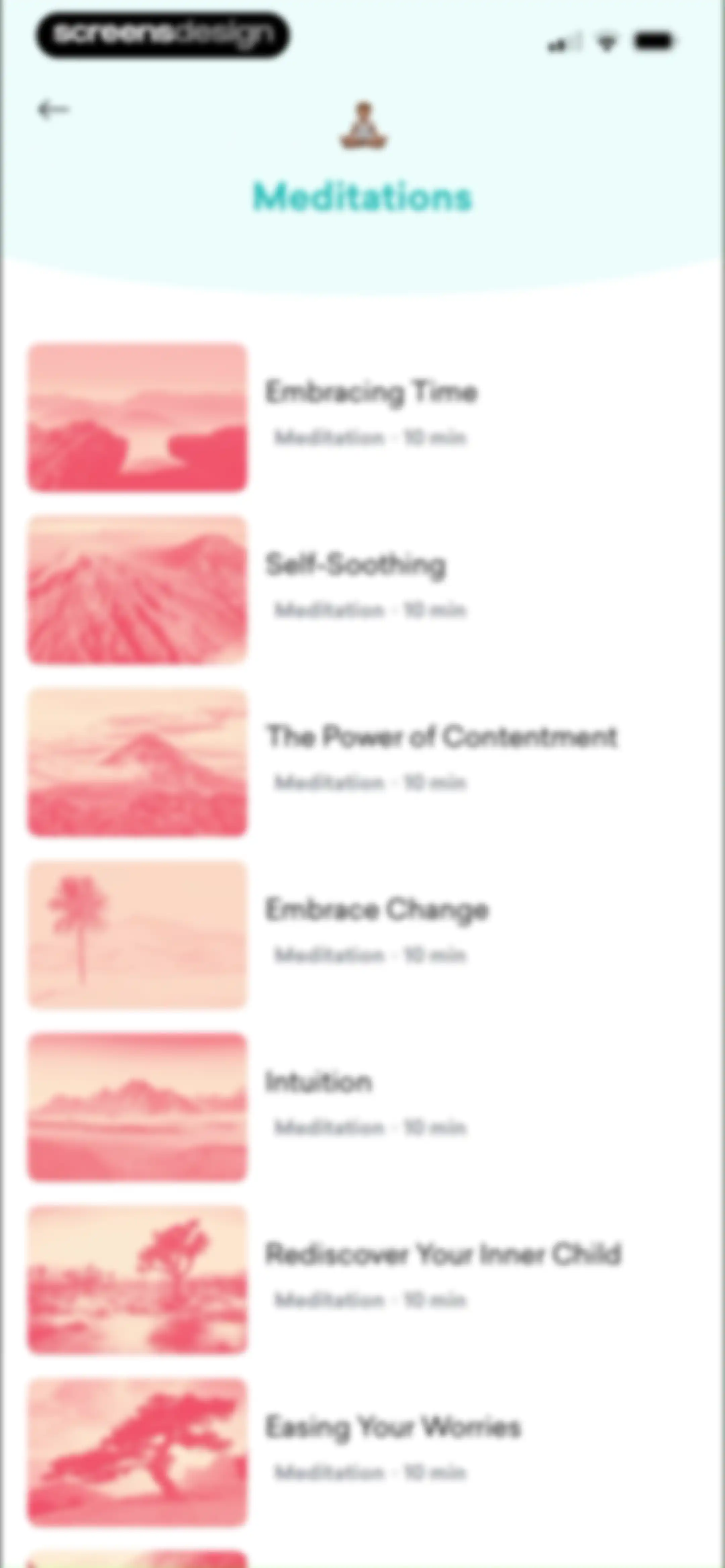 MindDay: Mental Health, Stress screen 105