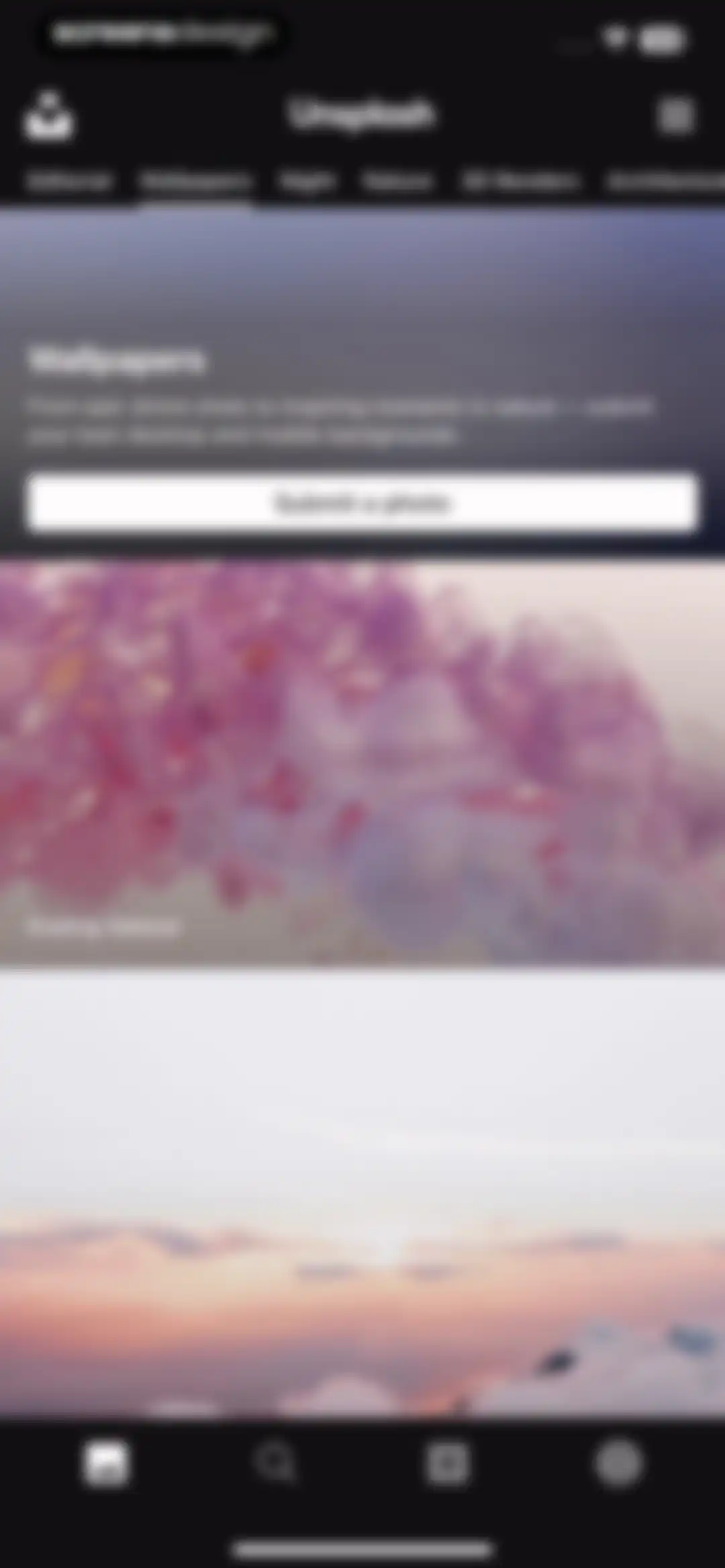 Unsplash screen 21