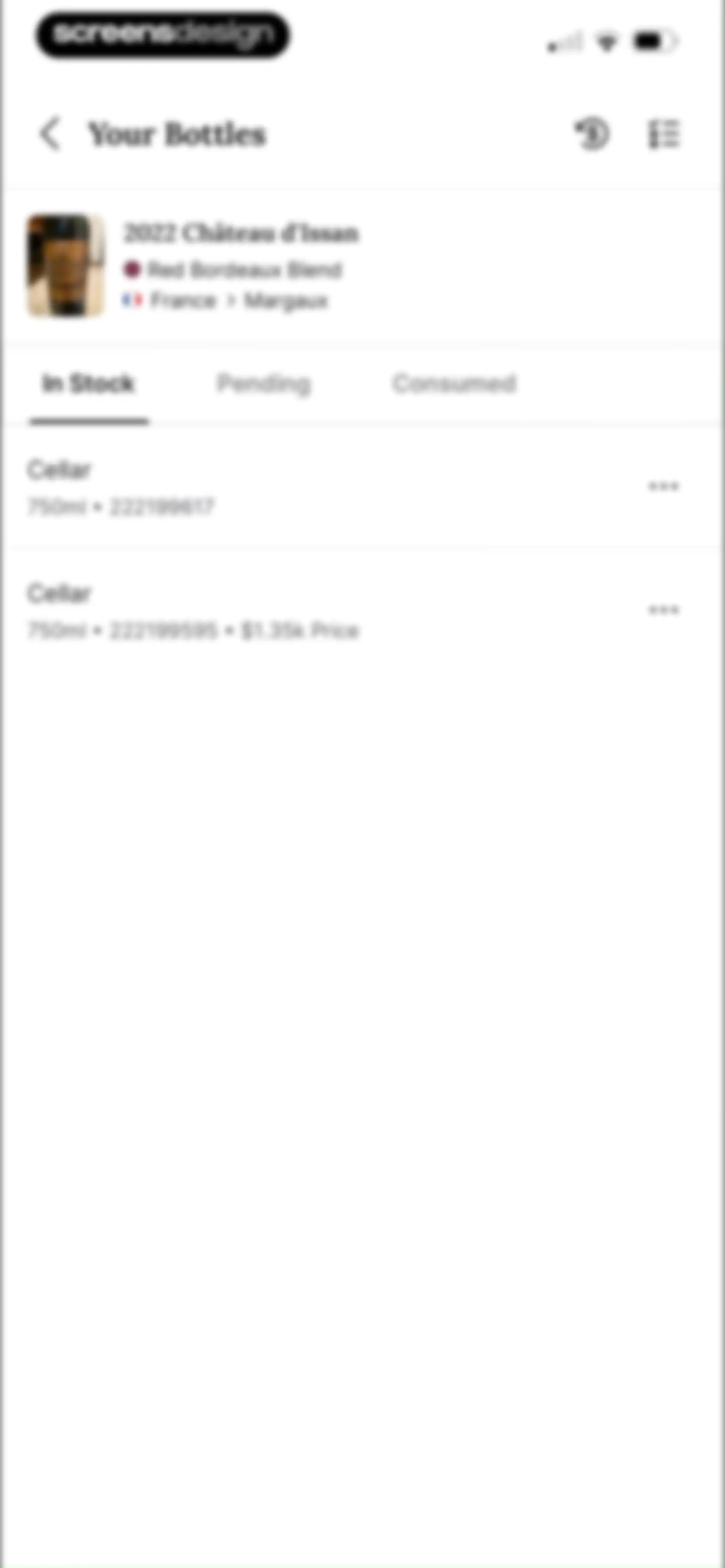 CellarTracker: #1 Wine Tracker screen 57