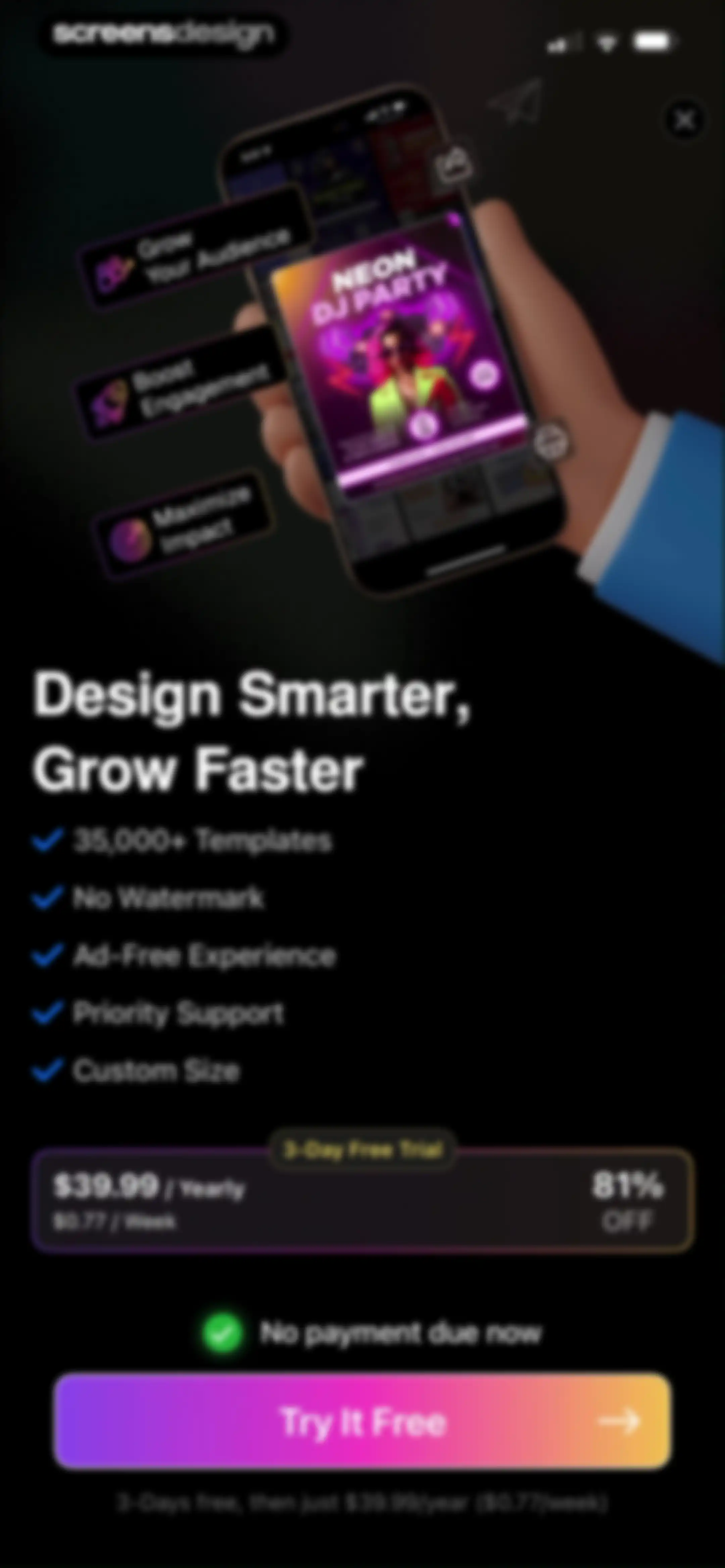 Flyer Maker + Poster Maker screen 14
